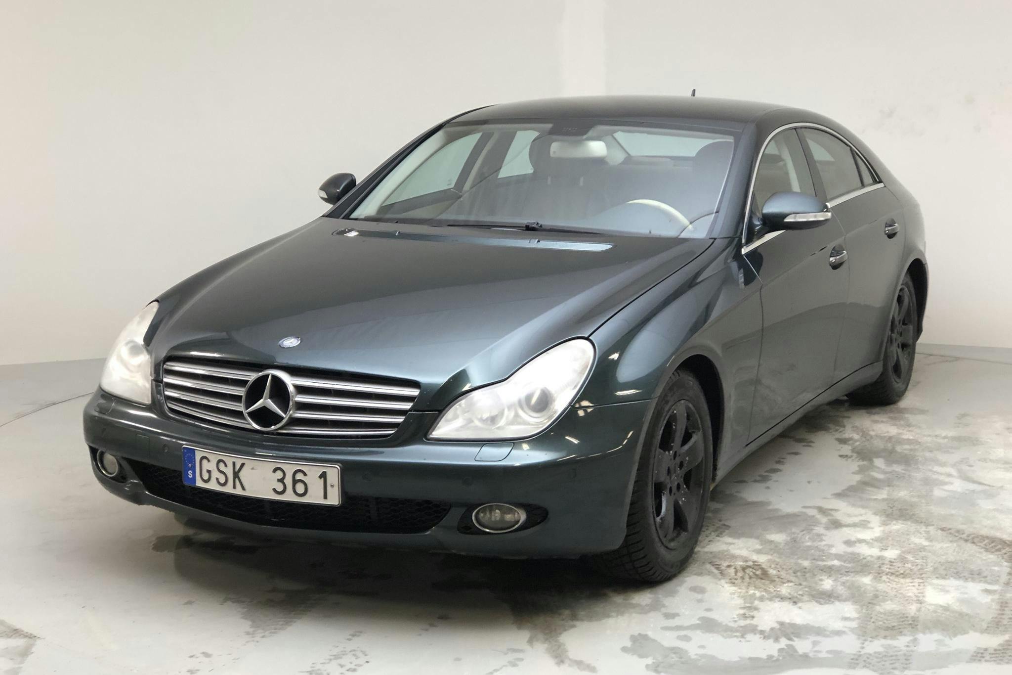 Mercedes CLS 320 CDI (224hk) - 302 490 km - Automatic - Dark Green - 2008