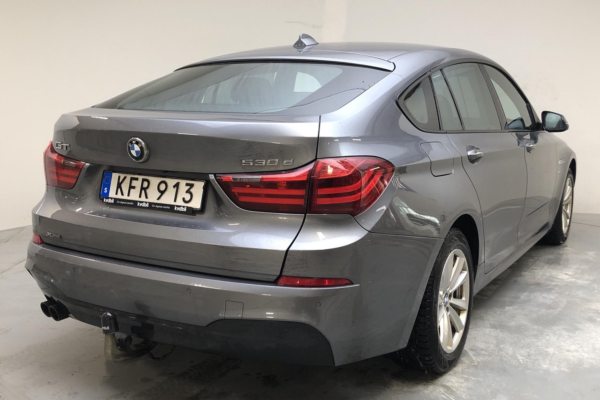 BMW 530d GT xDrive, F07 (258hk) - 127 400 km - Automatic - gray - 2016
