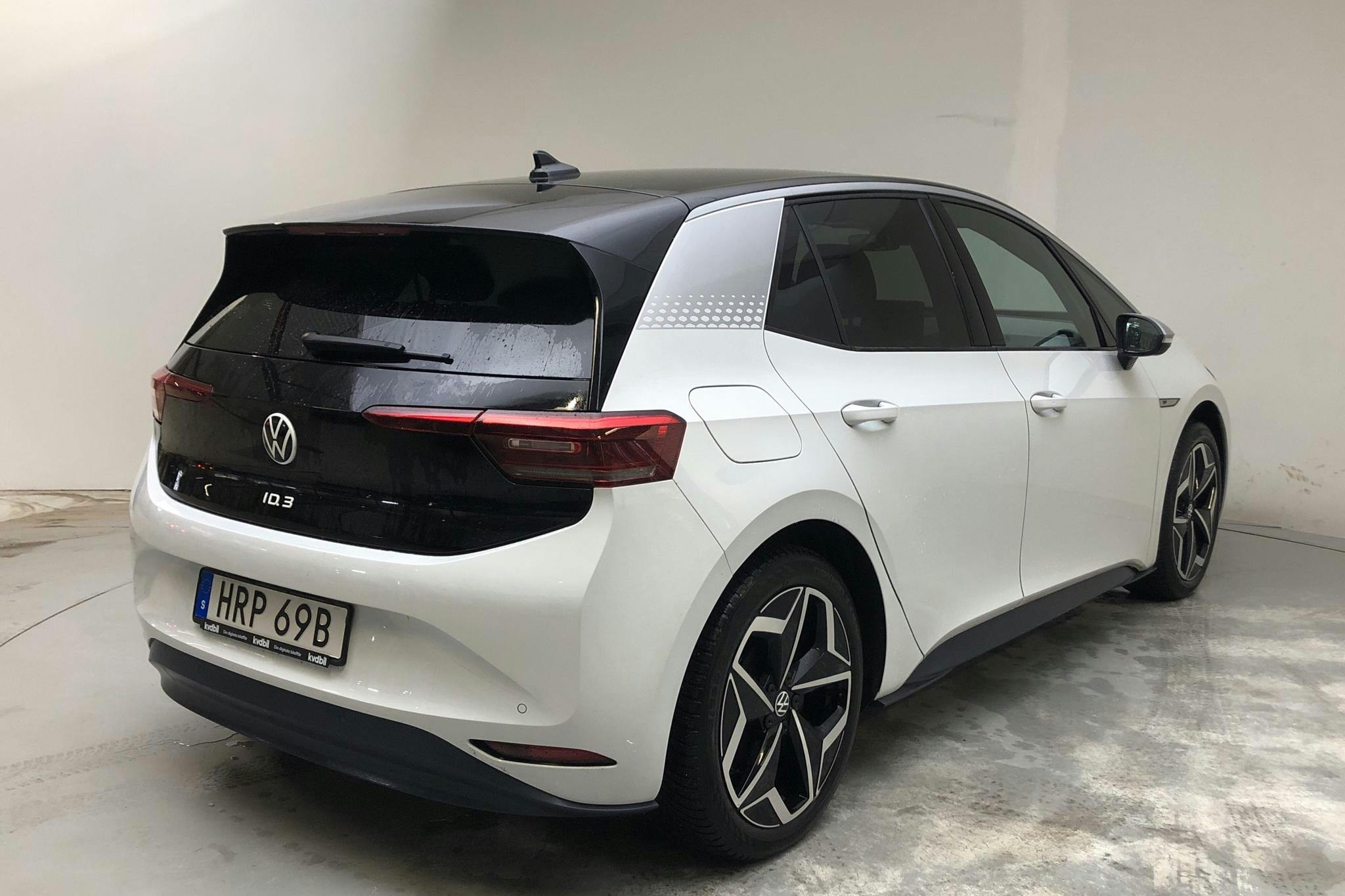 VW ID.3 58kWh (204hk) - 88 370 km - Automatic - white - 2020