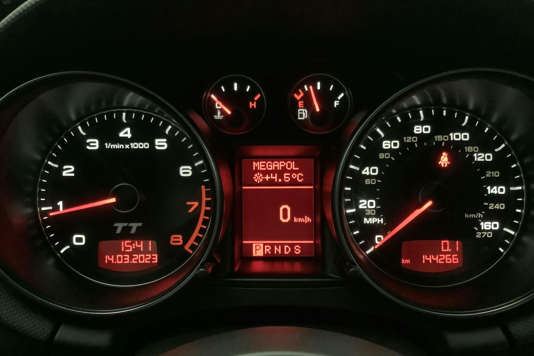 Audi TT 2.0 TFSI Coupé (200hk) - 144 270 km - Automatic - black - 2008