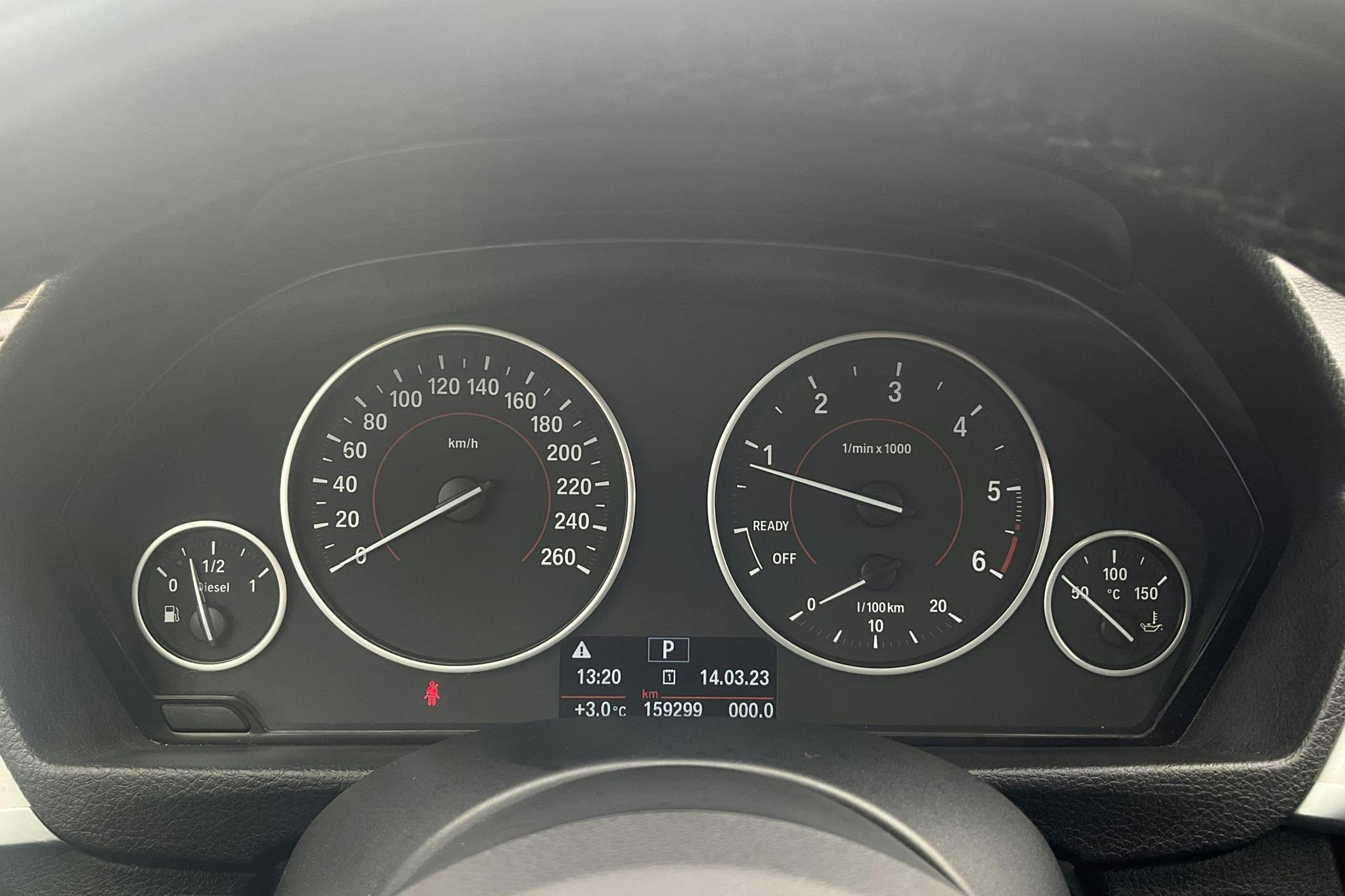 BMW 320d GT xDrive, F34 (190hk) - 159 310 km - Automatic - gray - 2017