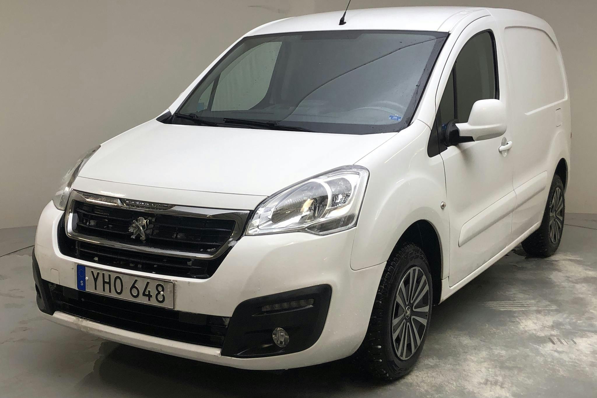 Peugeot Partner 1.6 BlueHDI Skåp (100hk) - 77 330 km - Manual - white - 2017