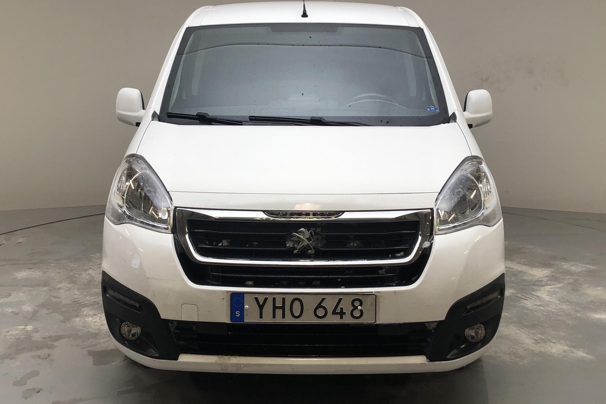 Peugeot Partner 1.6 BlueHDI Skåp (100hk) - 77 330 km - Manual - white - 2017