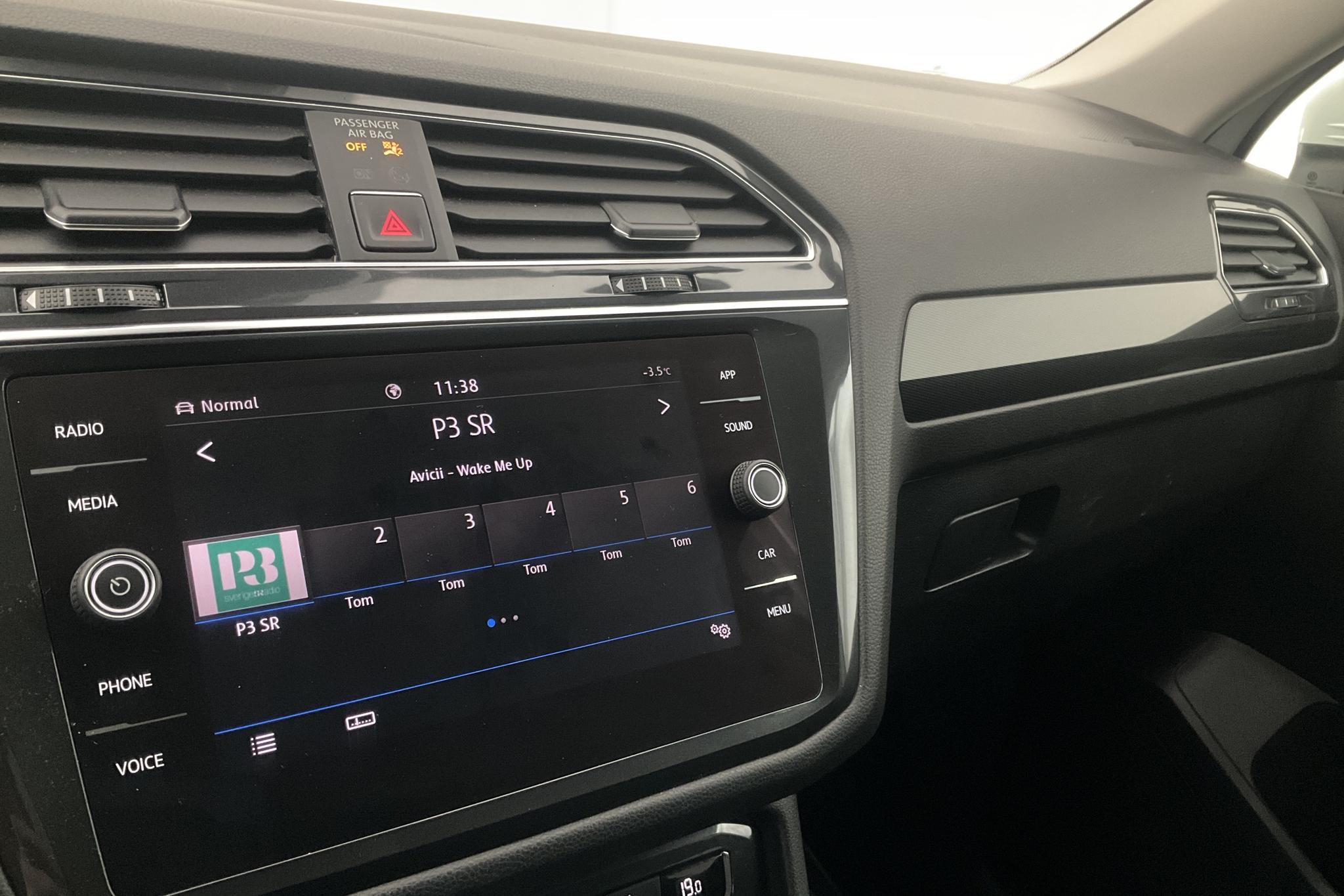 VW Tiguan Allspace 2.0 TDI 4MOTION (190hk) - 10 365 mil - Automat - vit - 2018