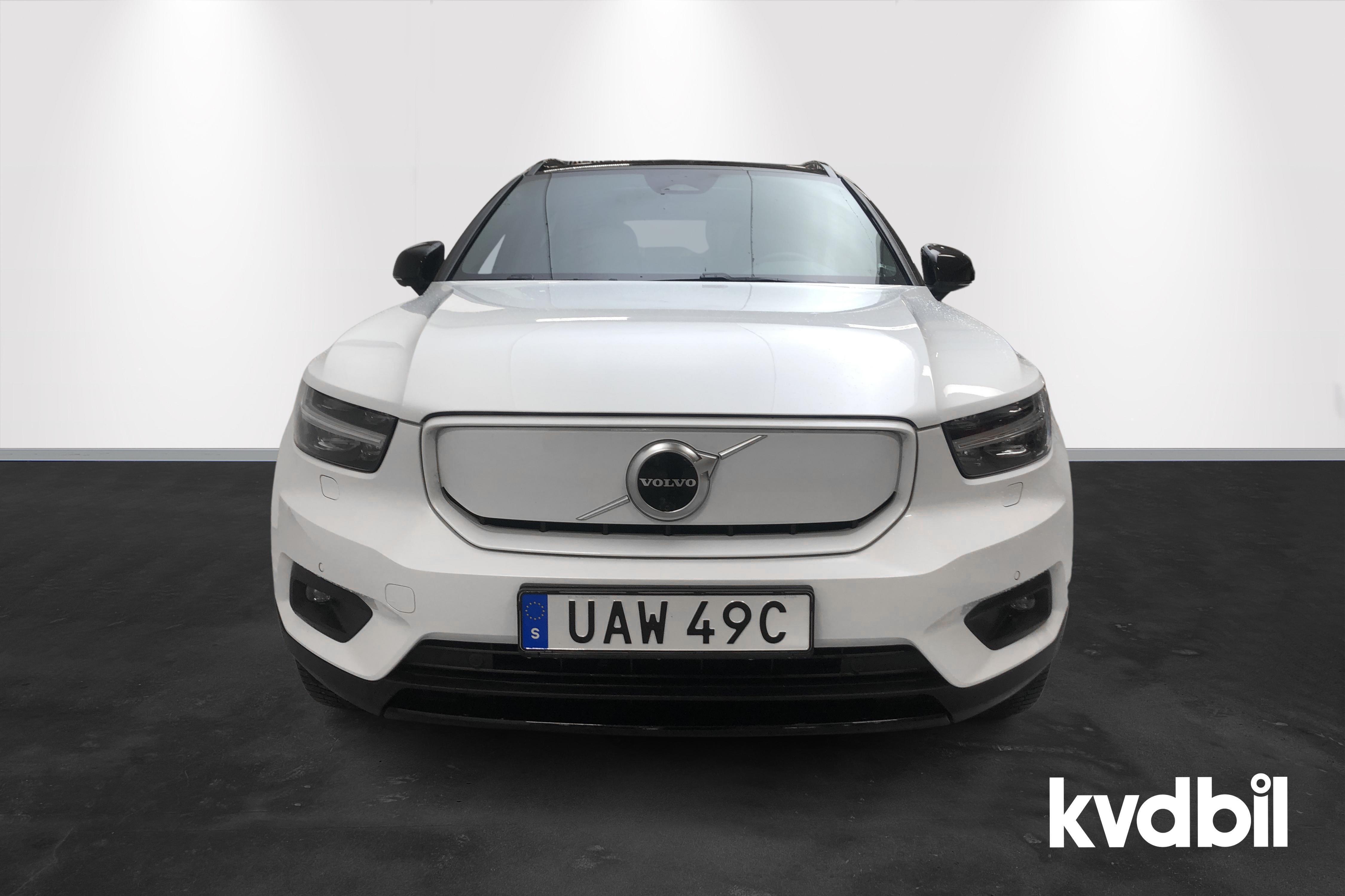 Volvo XC40 P6 Recharge (231hk) - 20 880 km - Automatic - white - 2022