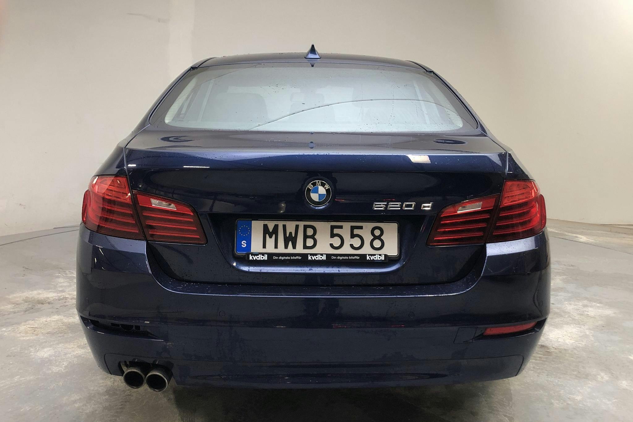 BMW 520d Sedan, F10 (190hk) - 19 291 mil - Automat - blå - 2016