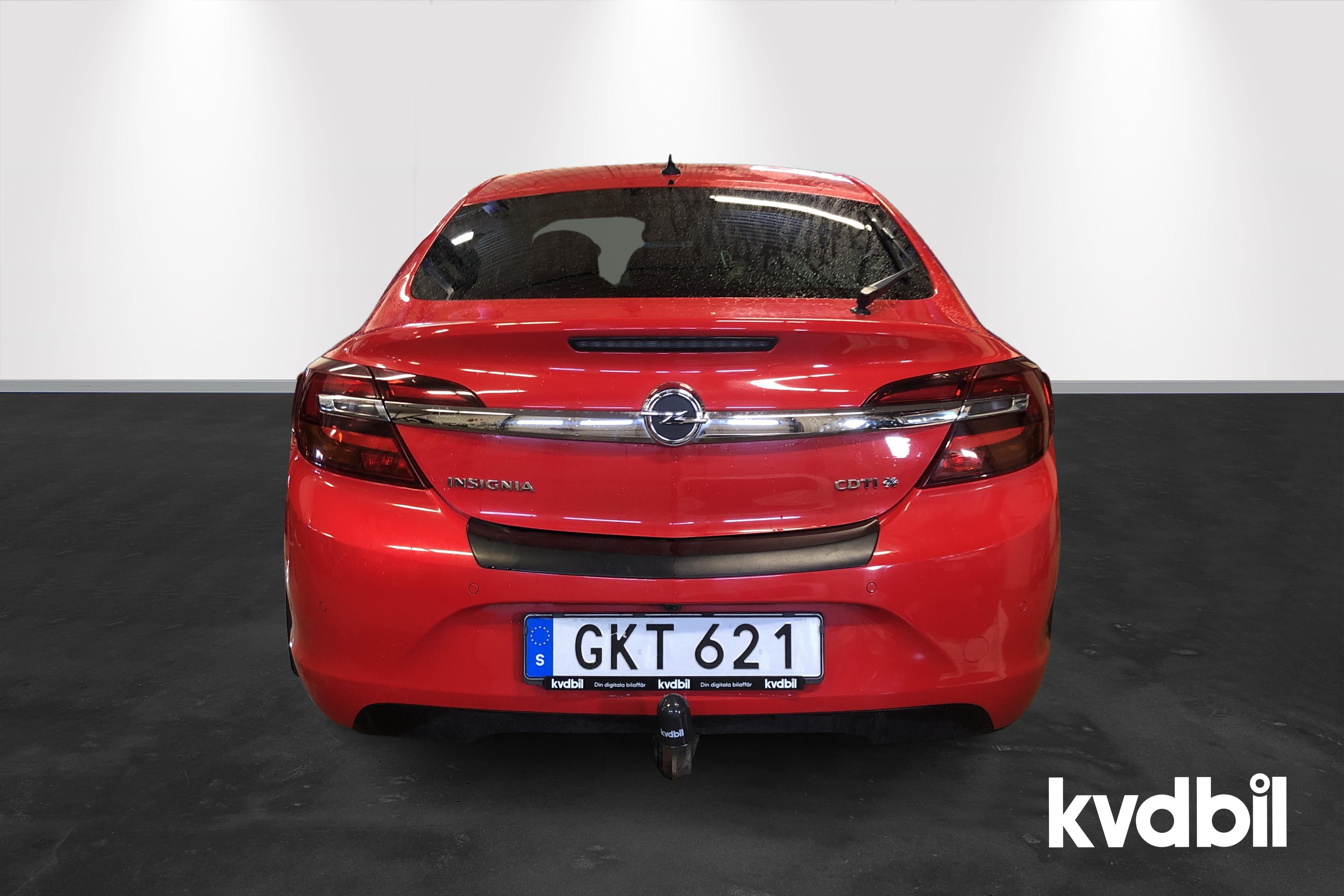 Opel Insignia 2.0 CDTI ECOTEC 4x4 5dr (163hk) - 180 570 km - Manual - red - 2014