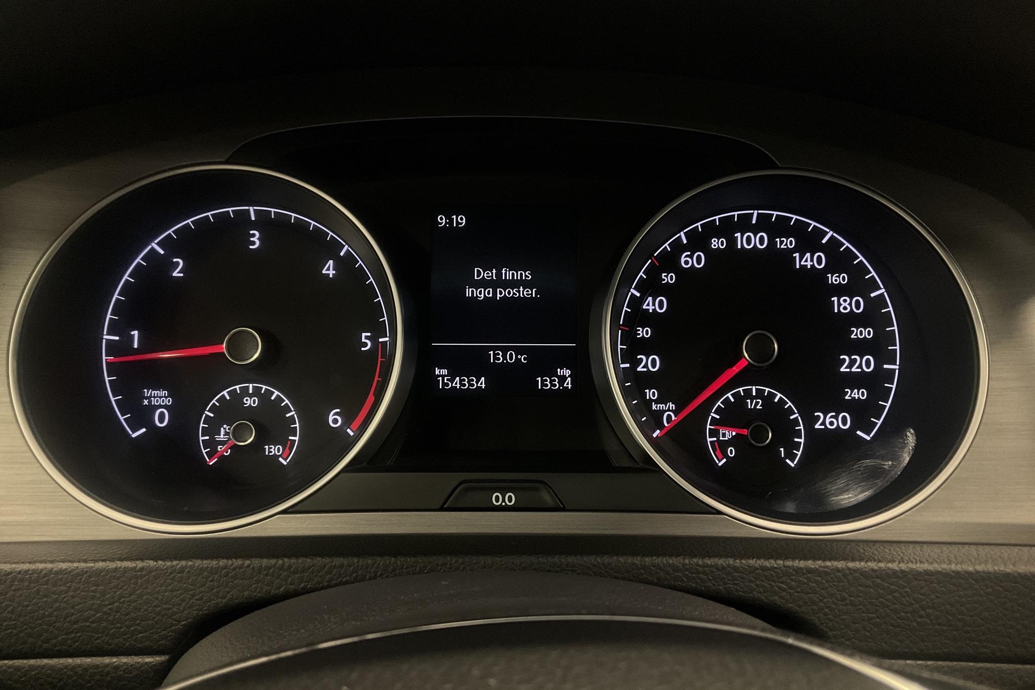 VW Golf VII 1.6 TDI BlueMotion 5dr 4Motion (110hk) - 154 330 km - Manual - red - 2016