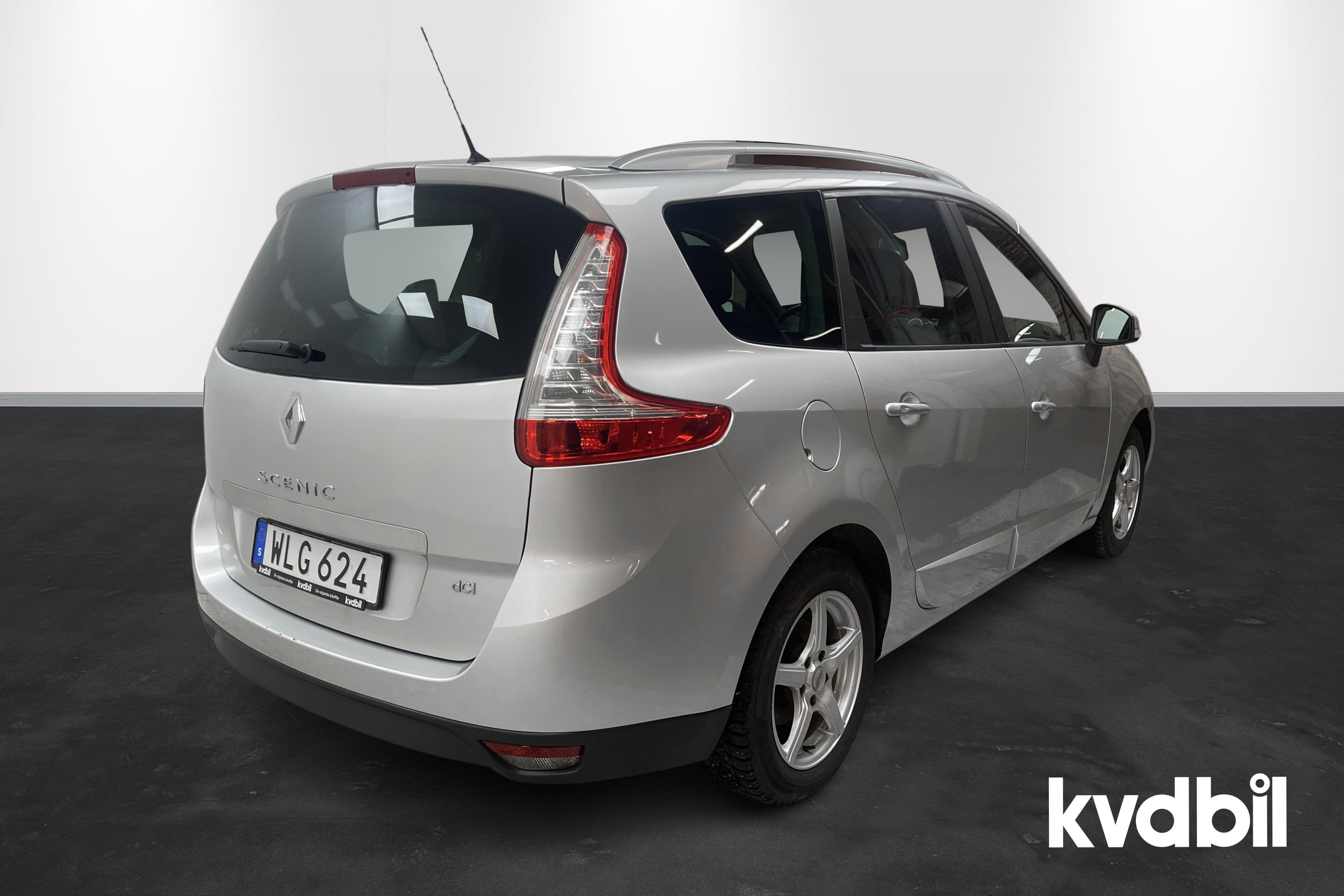 Renault Grand Scénic III 1.5 dCi FAP (110hk) - 92 800 km - Automatic - silver - 2015