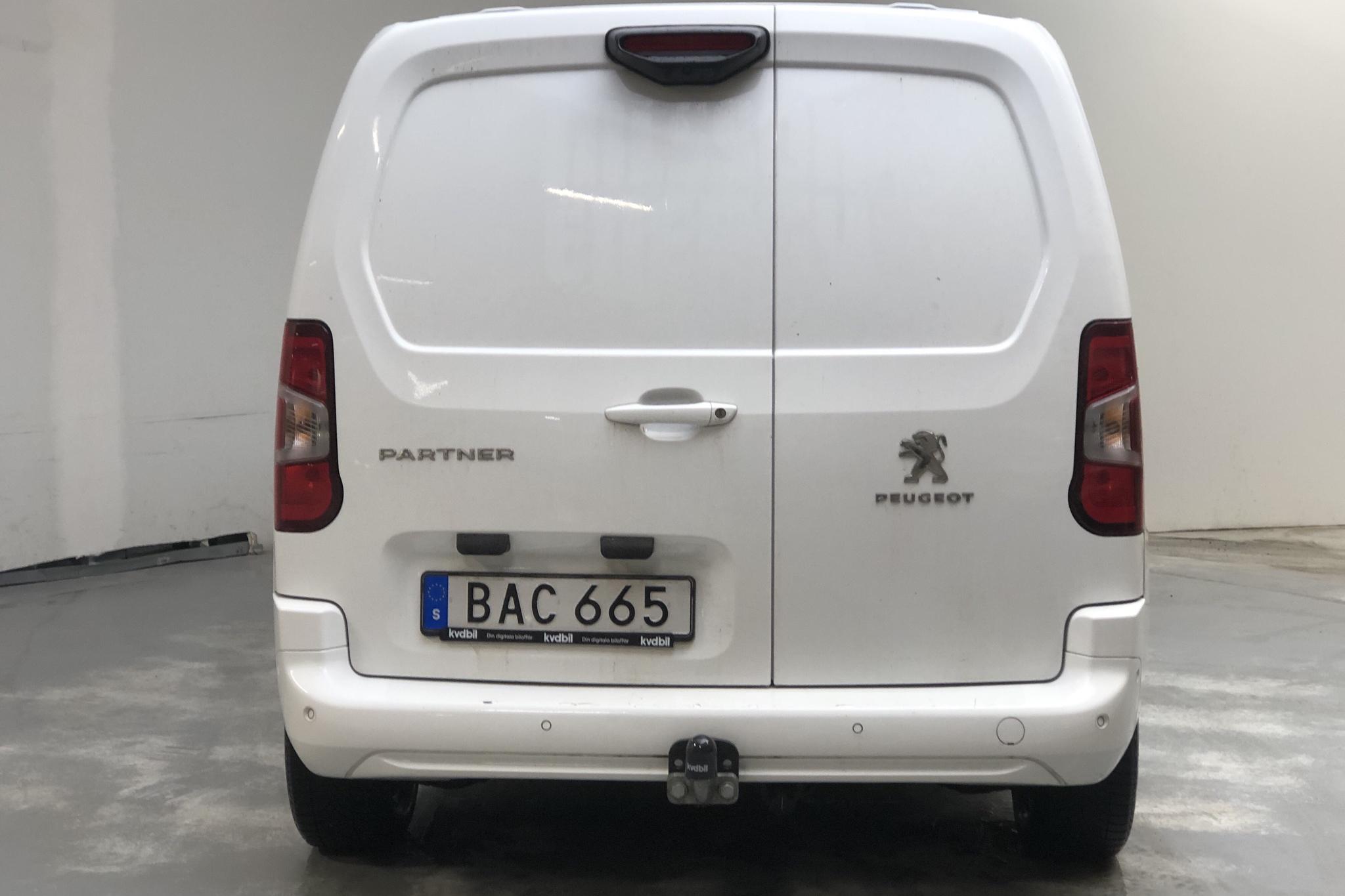 Peugeot Partner 1.5 HDI Skåp (100hk) - 7 782 mil - Manuell - 2019