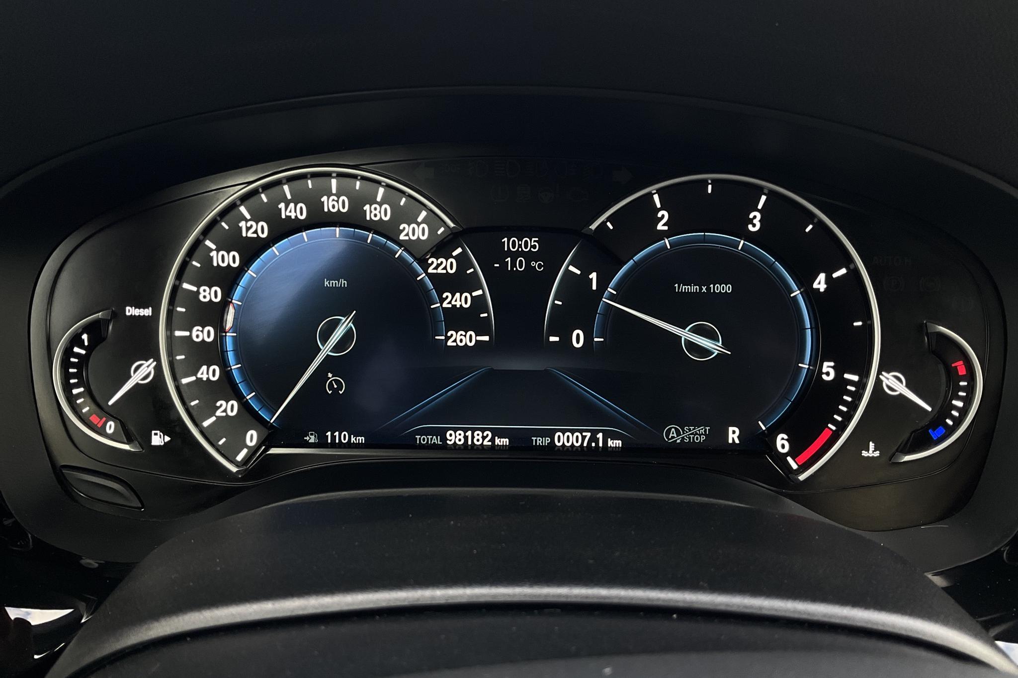 BMW 520d xDrive Touring, G31 (190hk) - 98 180 km - Automatic - black - 2019