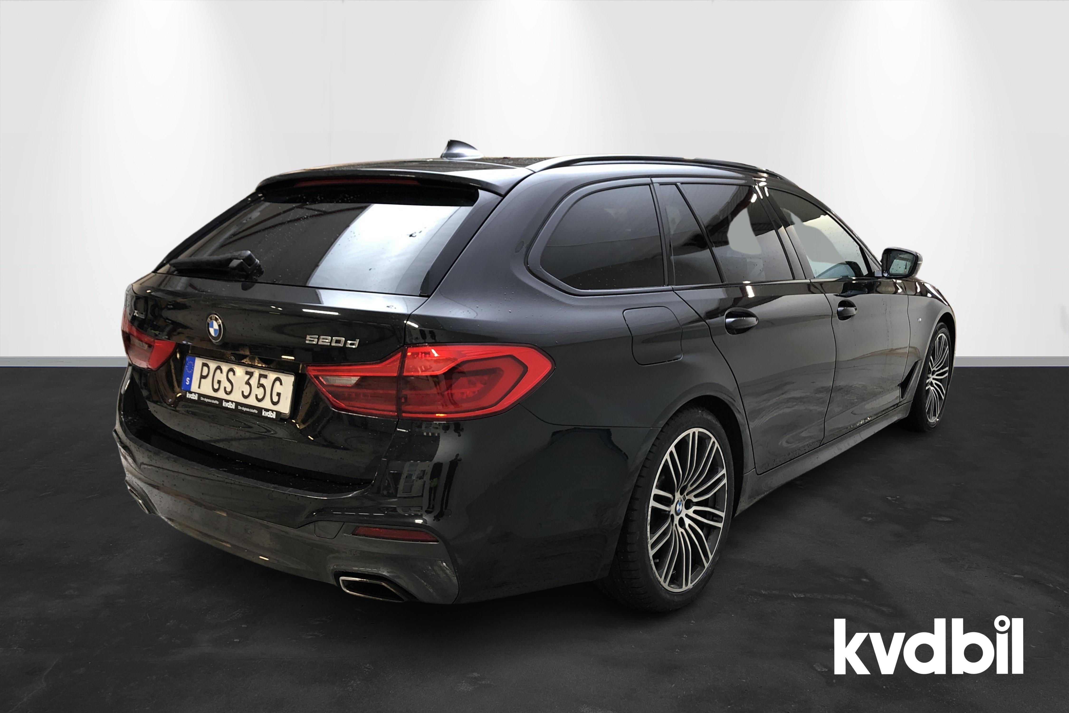 BMW 520d xDrive Touring, G31 (190hk) - 98 180 km - Automatic - black - 2019