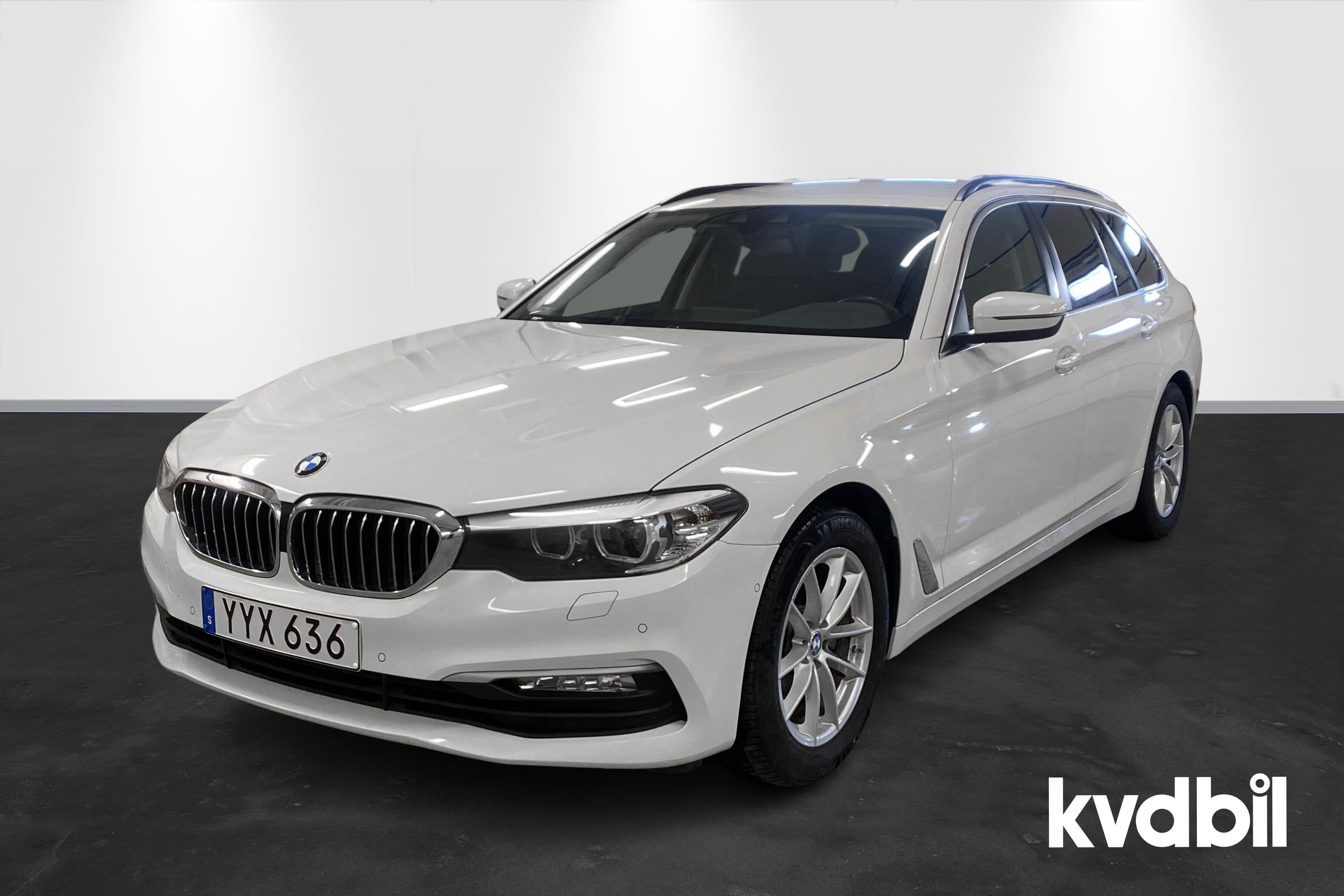 BMW 520d xDrive Touring, G31 (190hk) - 99 820 km - Automatic - white - 2018