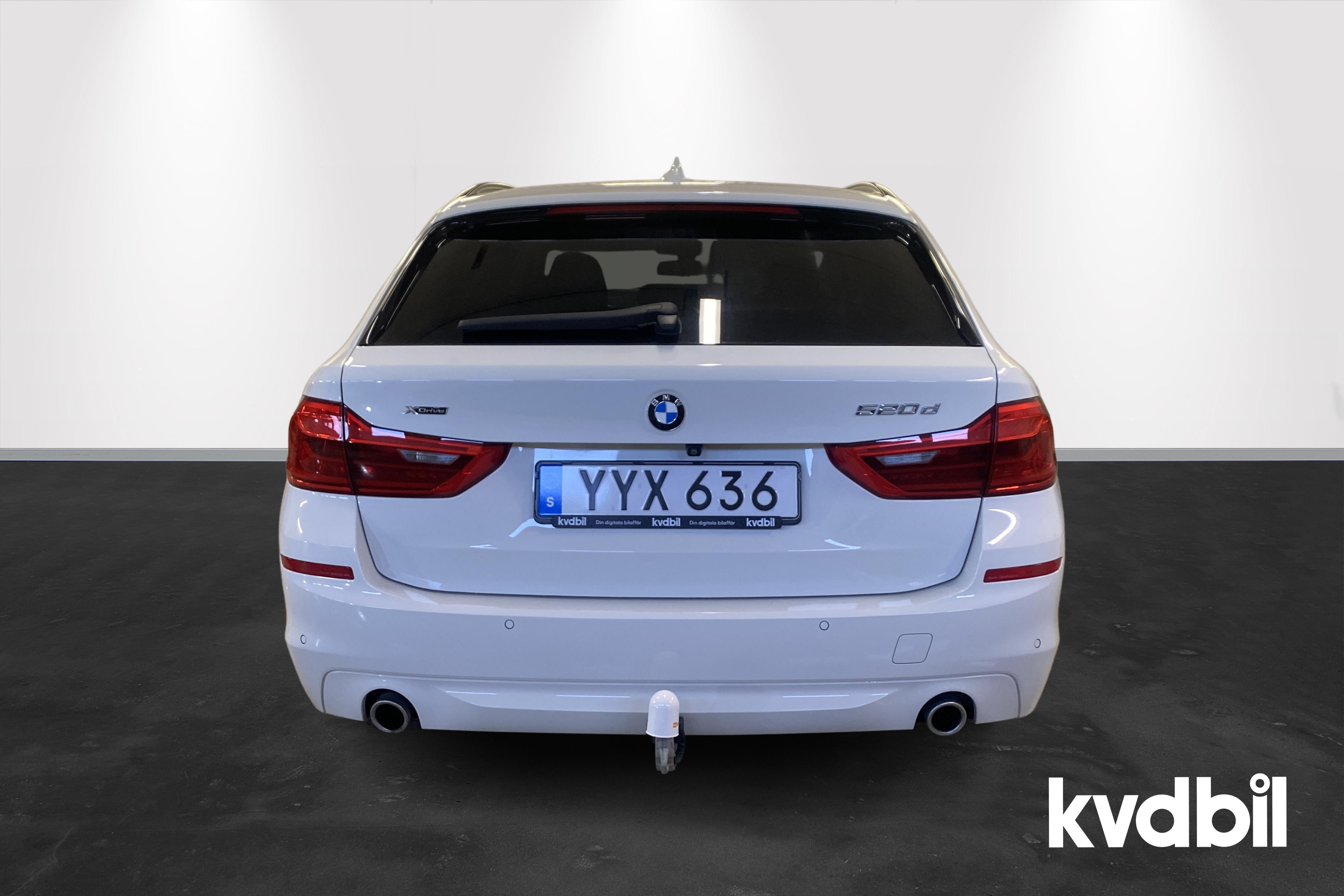 BMW 520d xDrive Touring, G31 (190hk) - 99 820 km - Automatic - white - 2018