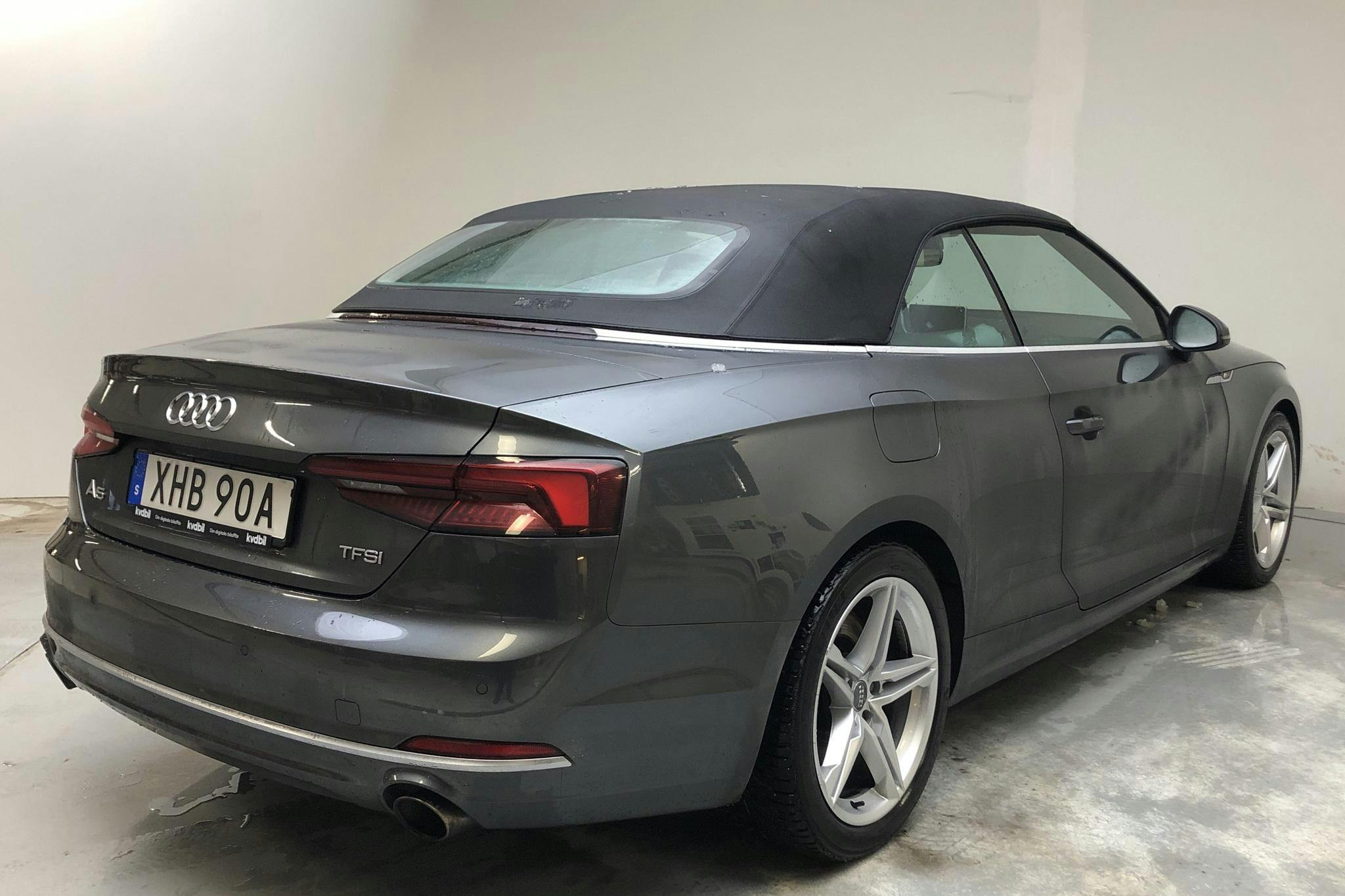 Audi A5 Cabriolet 2.0 TFSI (252hk) - 77 450 km - Automatic - gray - 2018