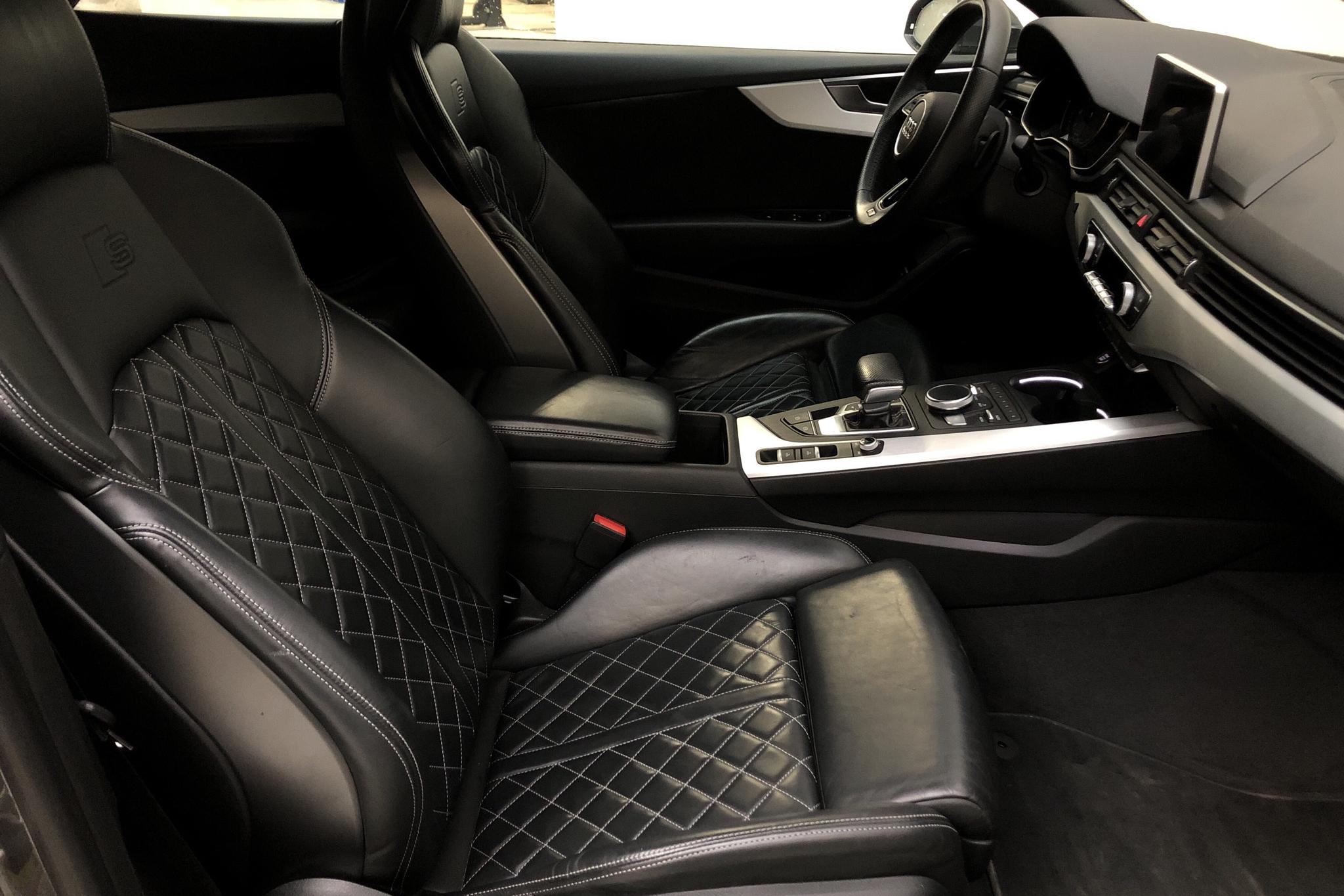 Audi A5 Cabriolet 2.0 TFSI (252hk) - 7 745 mil - Automat - grå - 2018