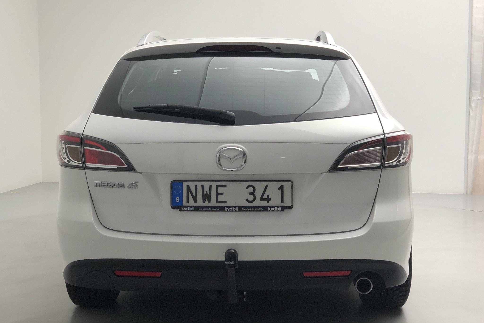 Mazda 6 2.2 DE Kombi (163hk) - 188 080 km - Manual - white - 2012