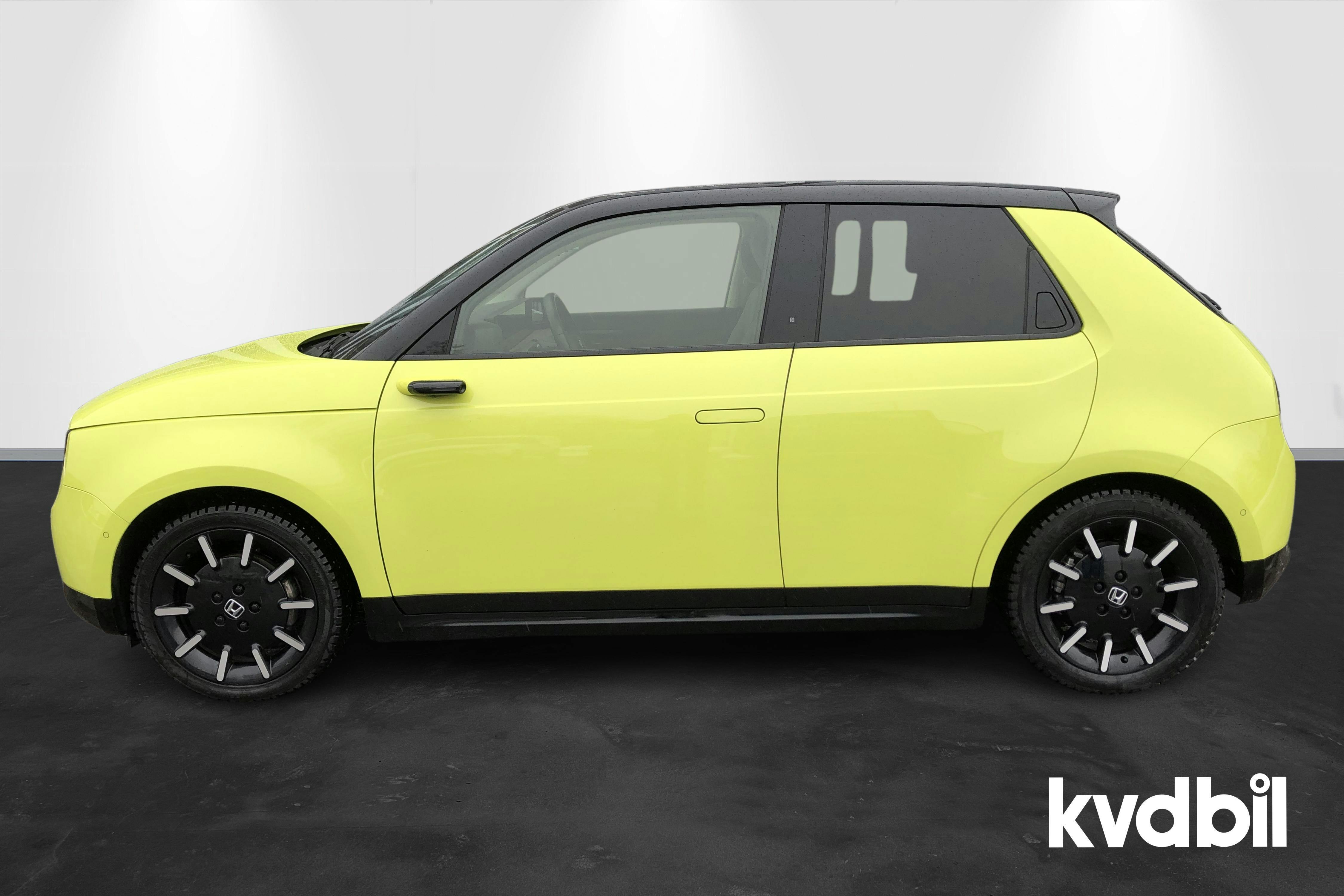 Honda E 35,5 kWh (154hk) - 1 111 mil - Automat - gul - 2020