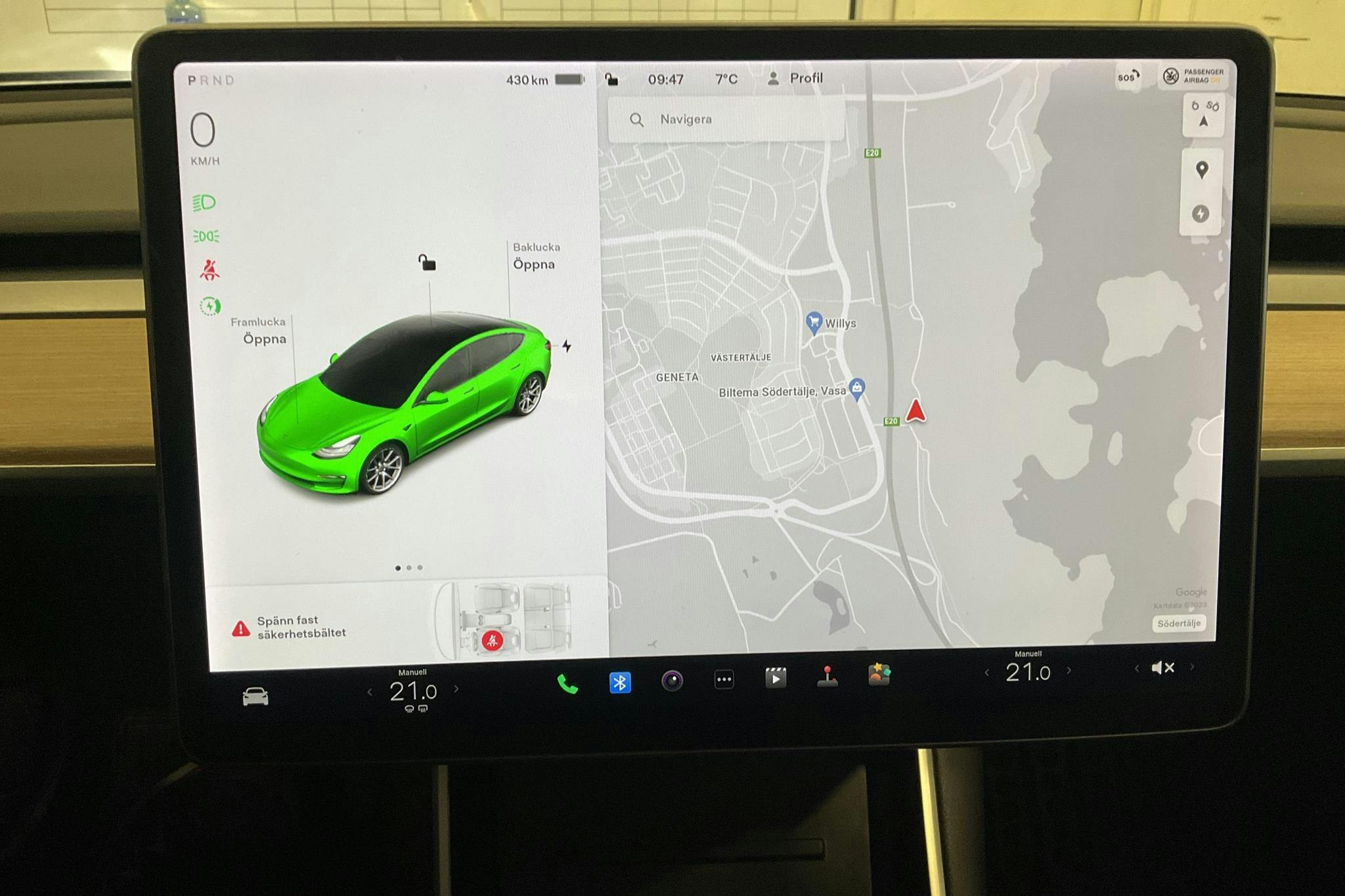 Tesla Model 3 Long Range Dual Motor AWD - 11 546 mil - Automat - svart - 2019