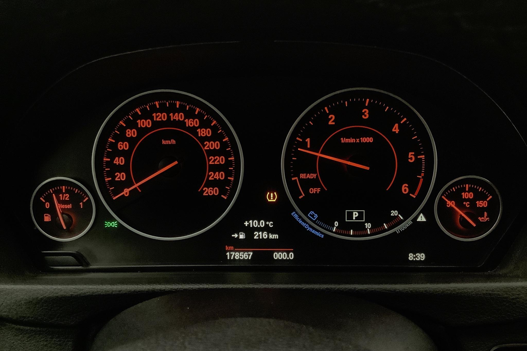 BMW 320d GT xDrive, F34 (184hk) - 17 859 mil - Automat - svart - 2015