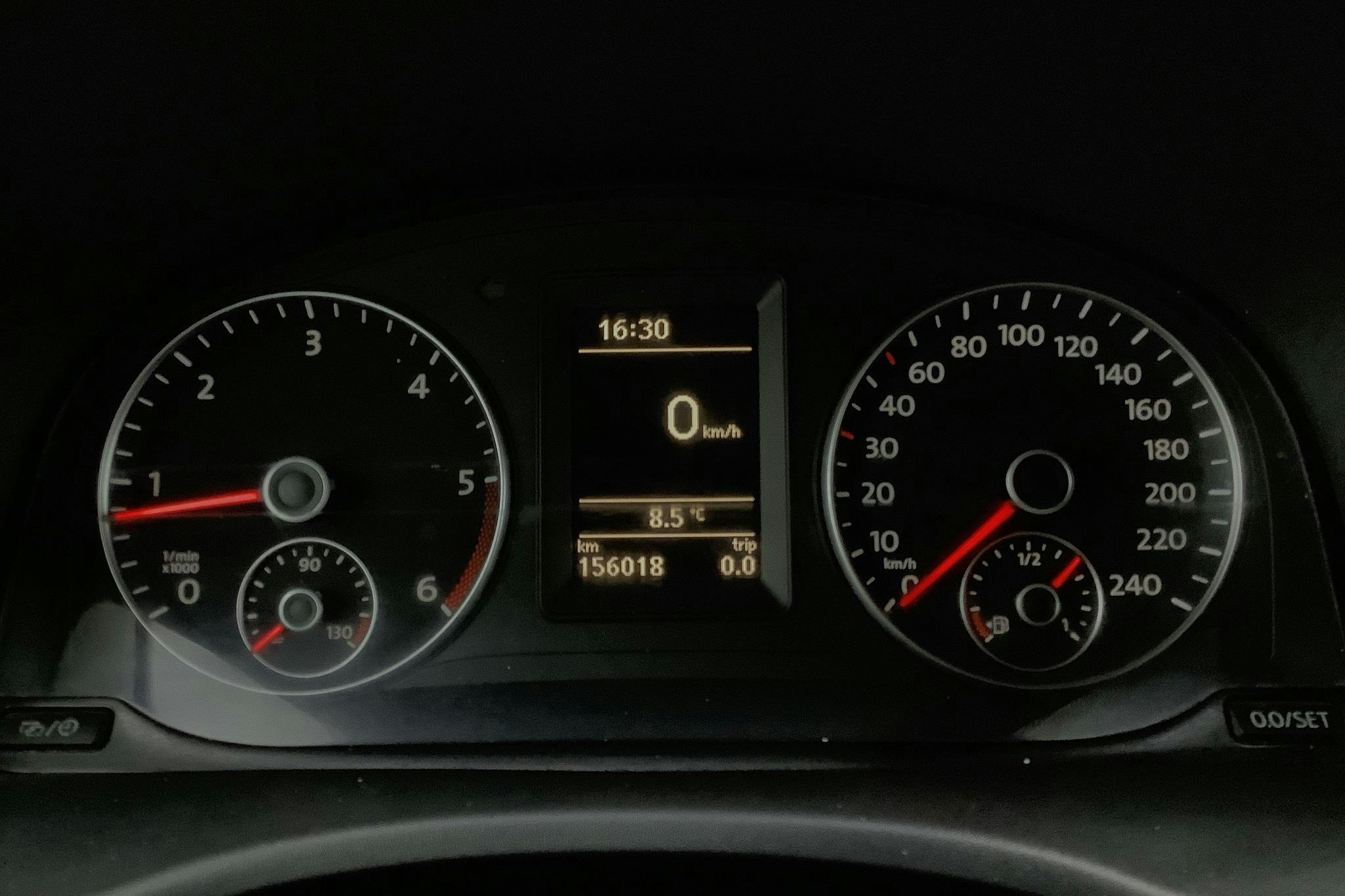 VW Caddy 1.6 TDI Skåp (75hk) - 15 604 mil - Manuell - vit - 2013