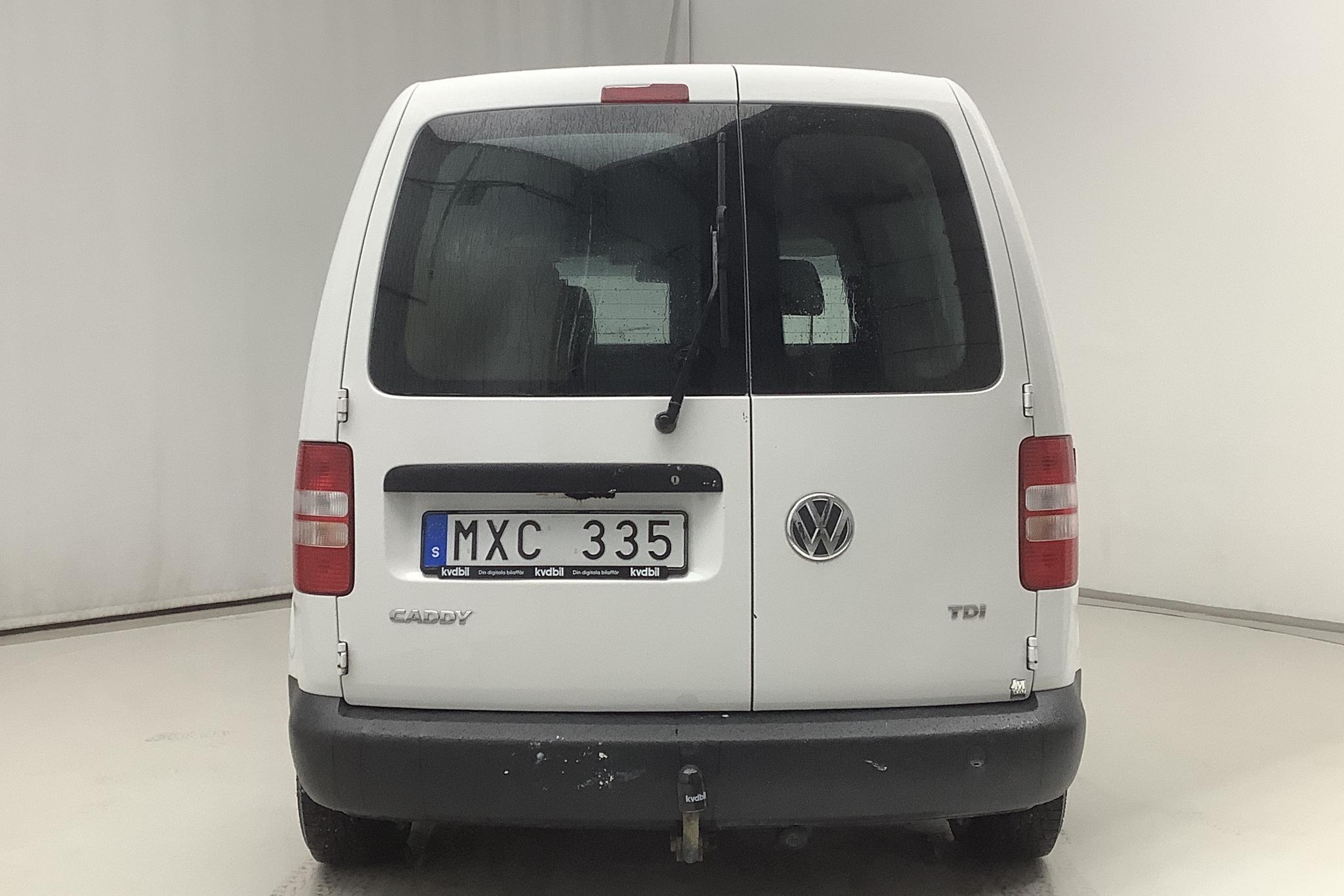 VW Caddy 1.6 TDI Skåp (75hk) - 156 040 km - Manual - white - 2013