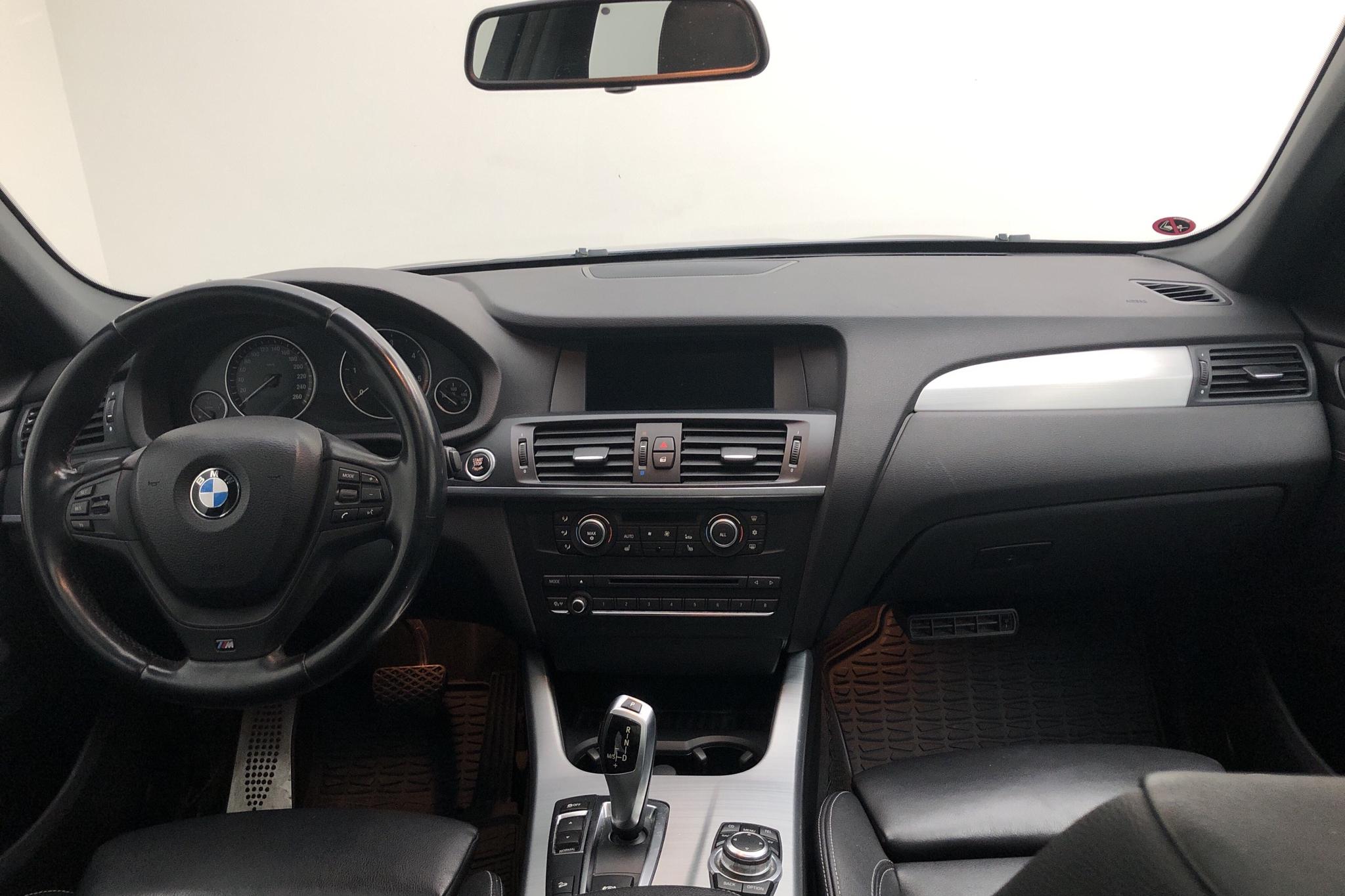 BMW X3 xDrive30d, F25 (258hk) - 202 650 km - Automatic - black - 2012