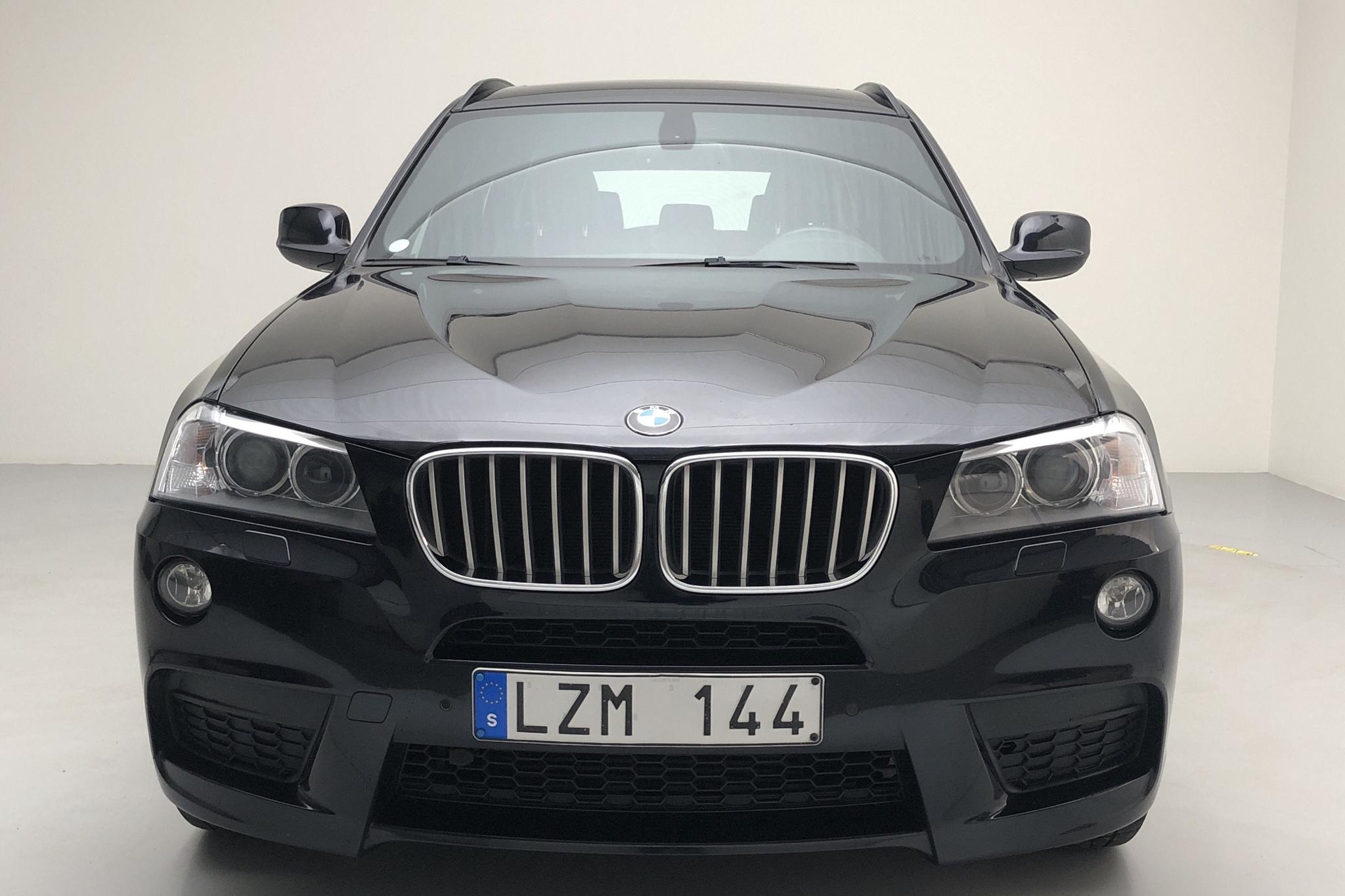 BMW X3 xDrive30d, F25 (258hk) - 20 265 mil - Automat - svart - 2012