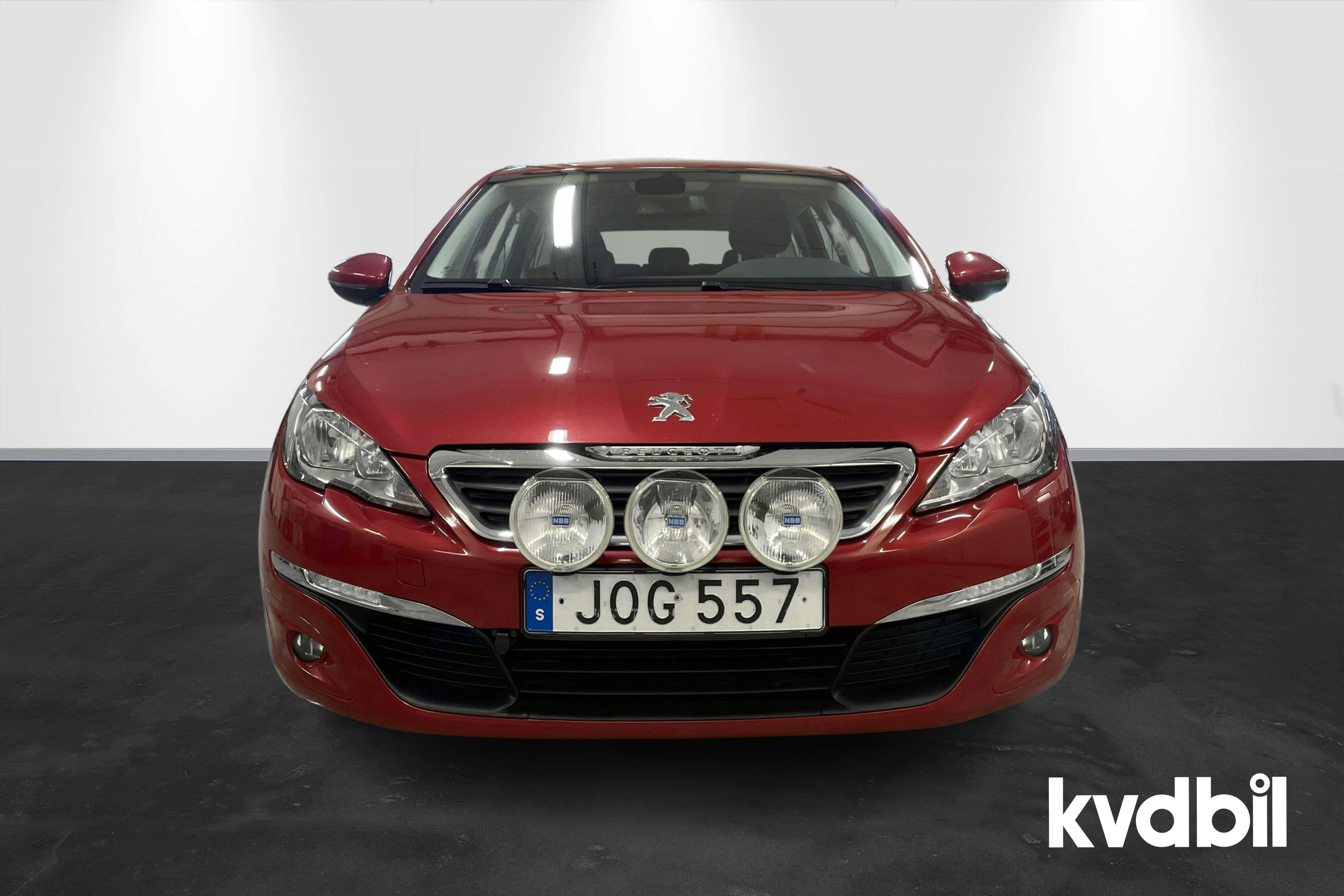 Peugeot 308 SW PureTech (130hk) - 165 360 km - Automatic - Dark Red - 2015