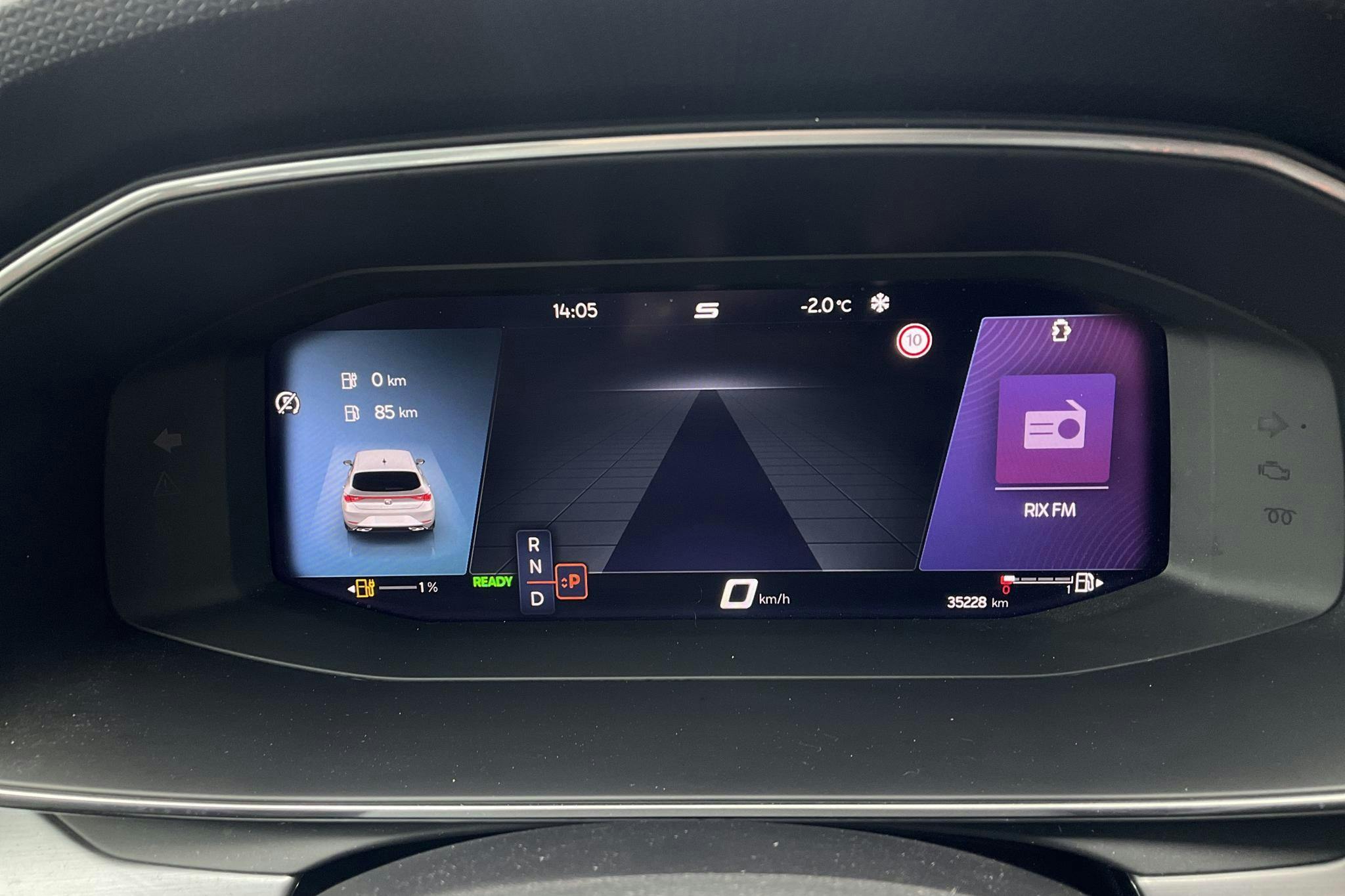 Seat Leon 1.4 e-Hybrid Plug-in (204hk) - 35 230 km - Automatic - gray - 2021