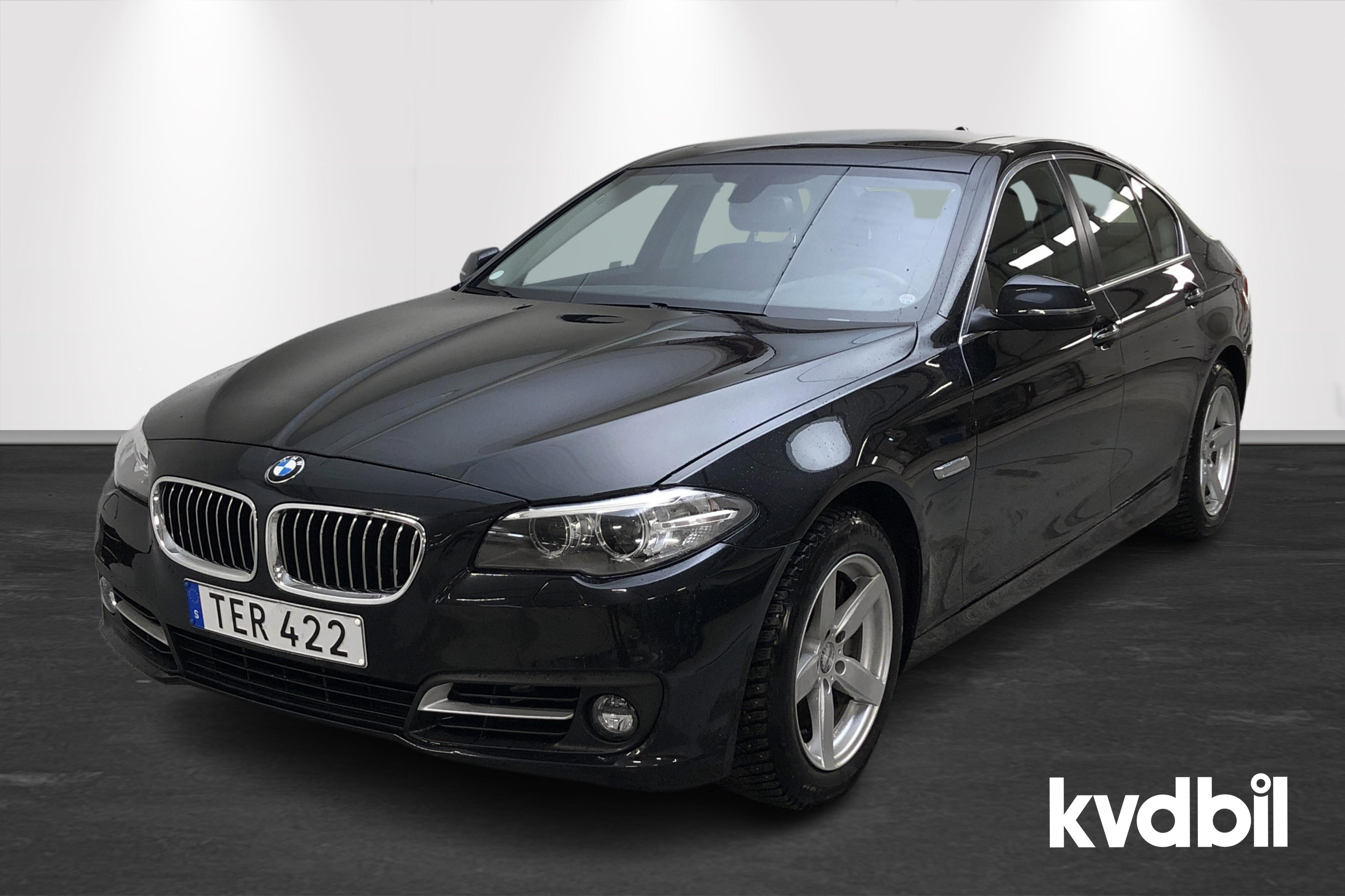 BMW 535i Sedan, F10 (306hk) - 81 800 km - Automatic - black - 2016