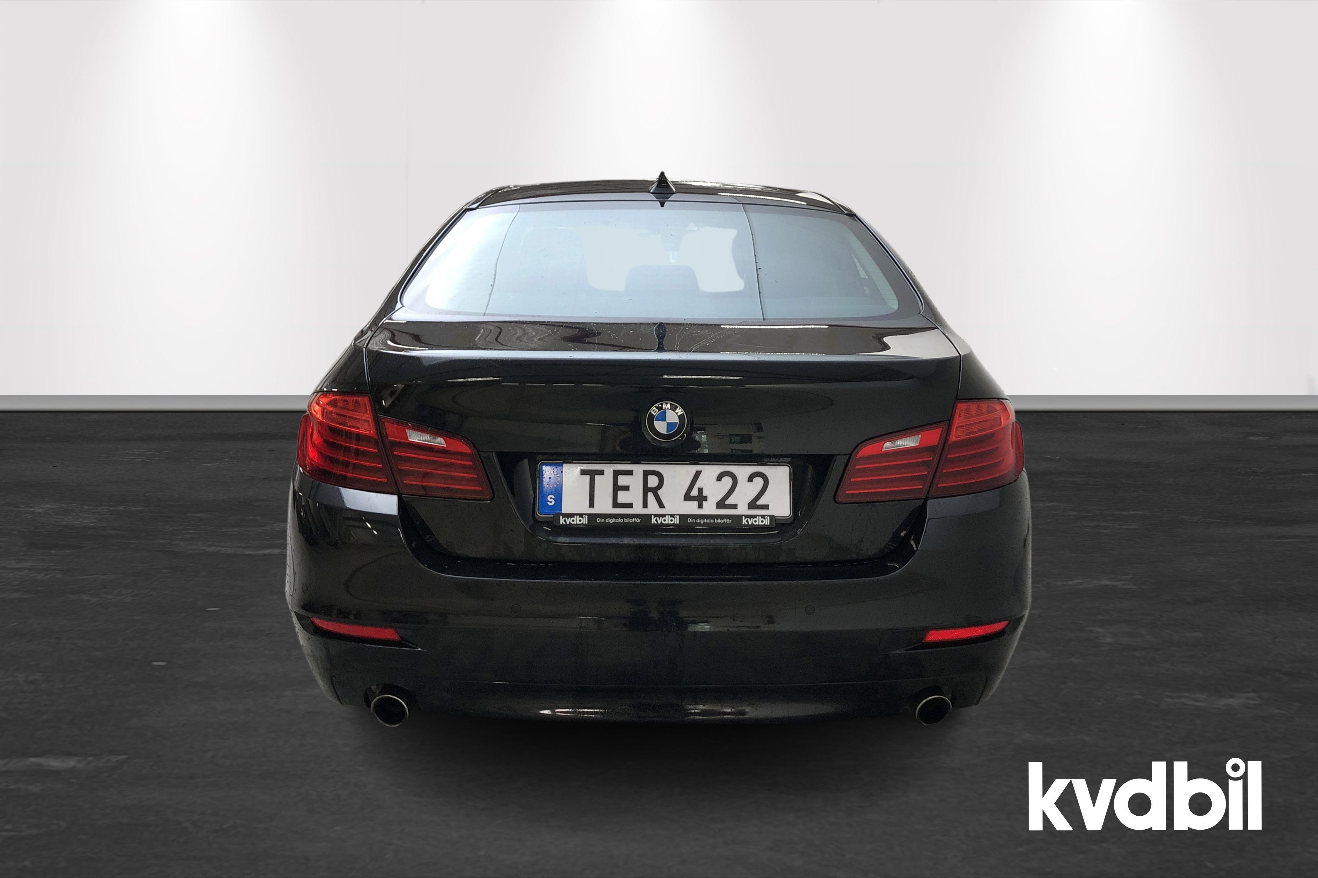 BMW 535i Sedan, F10 (306hk) - 81 800 km - Automatic - black - 2016