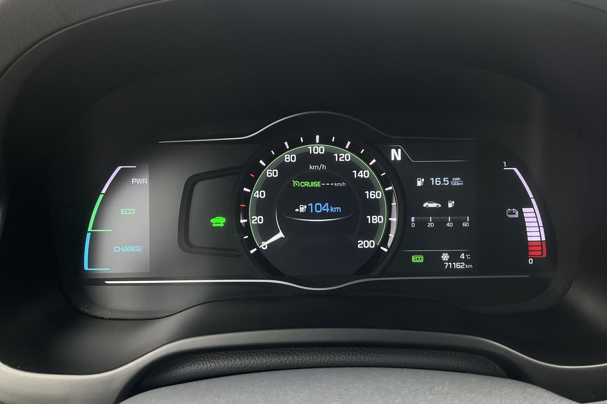 Hyundai IONIQ Electric (120hk) - 7 116 mil - Automat - vit - 2019