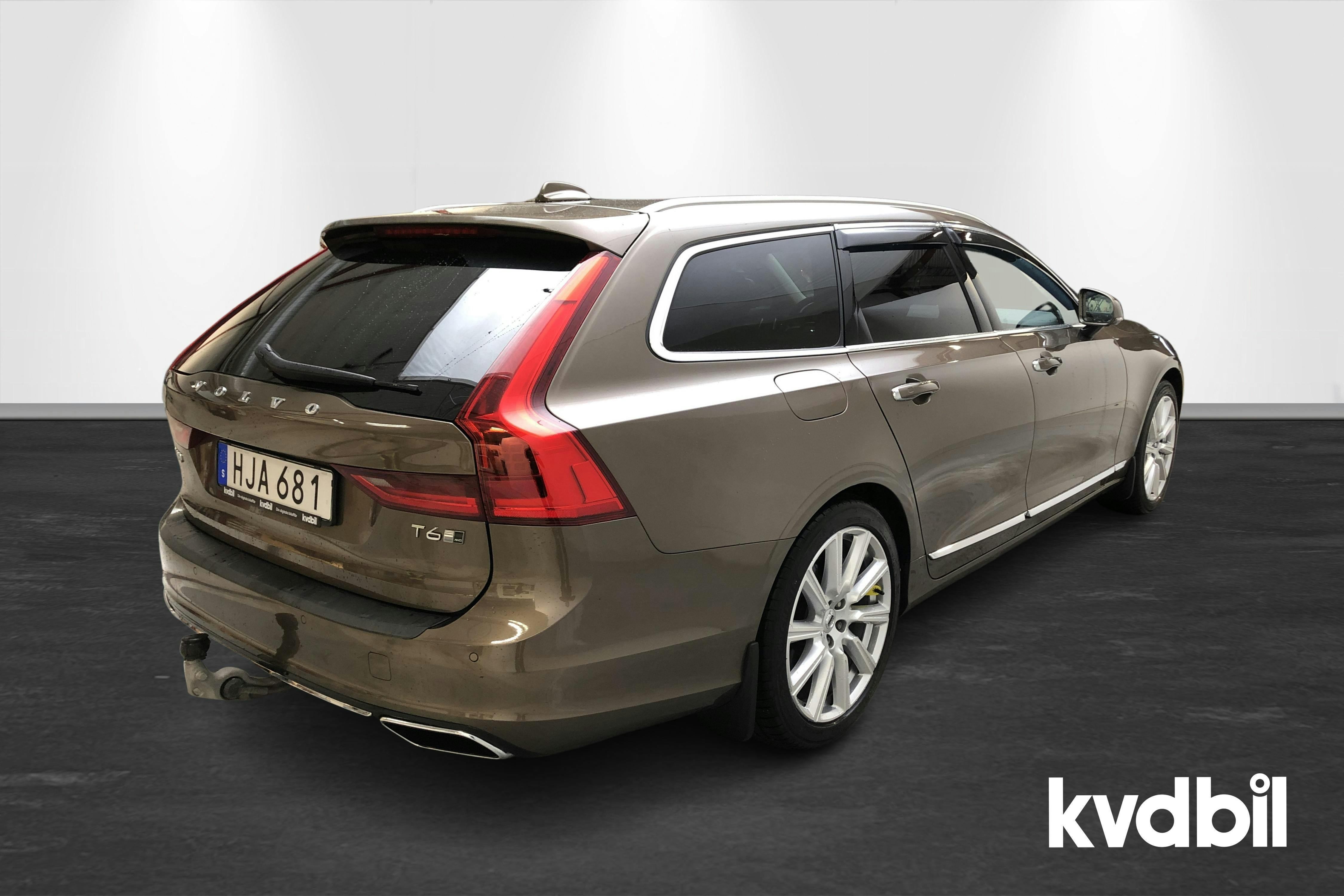 Volvo V90 T6 AWD (310hk) - 3 994 mil - Automat - brun - 2018