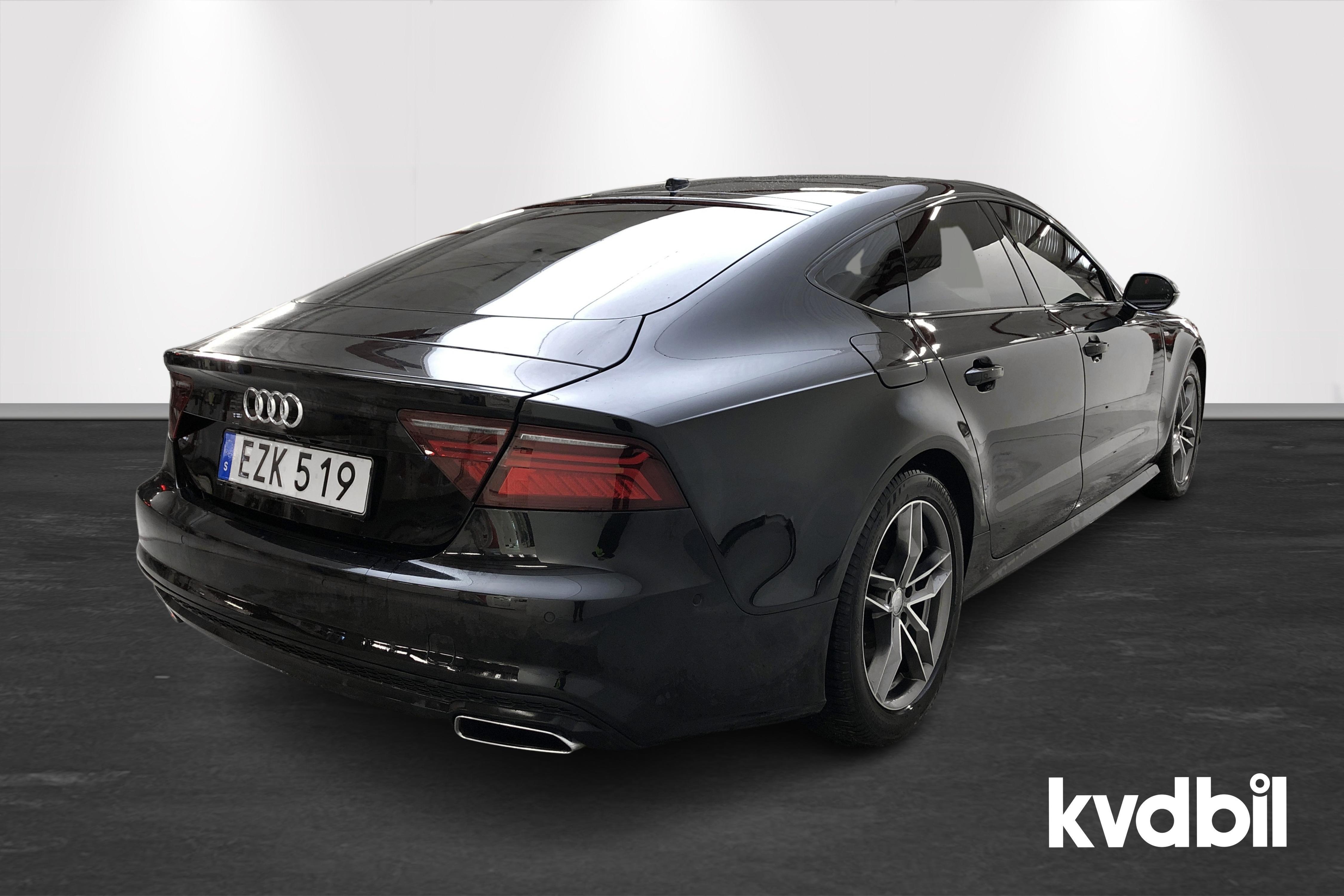 Audi A7 3.0 TDI Sportback quattro (218hk) - 148 420 km - Automatic - black - 2016
