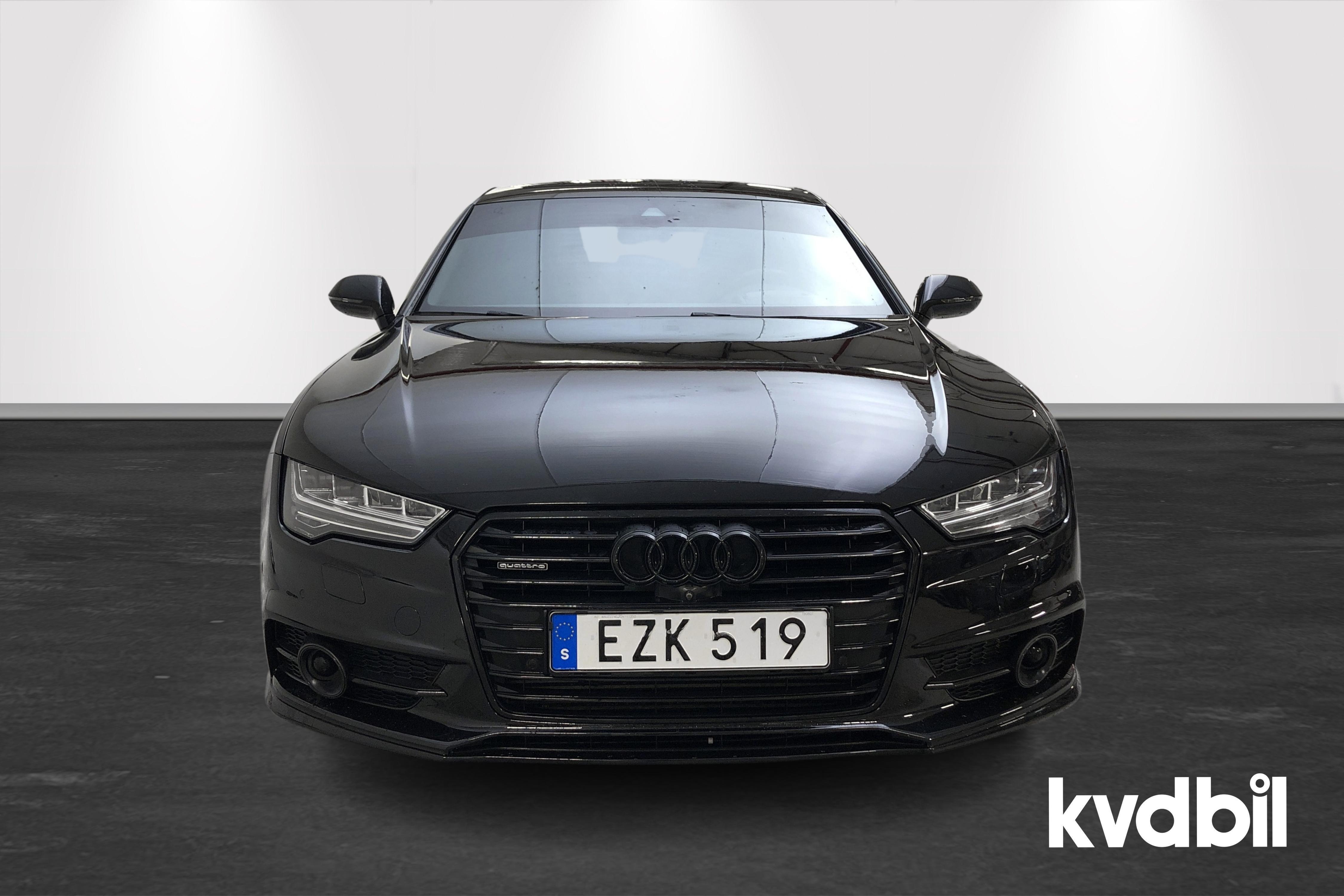 Audi A7 3.0 TDI Sportback quattro (218hk) - 148 420 km - Automatic - black - 2016