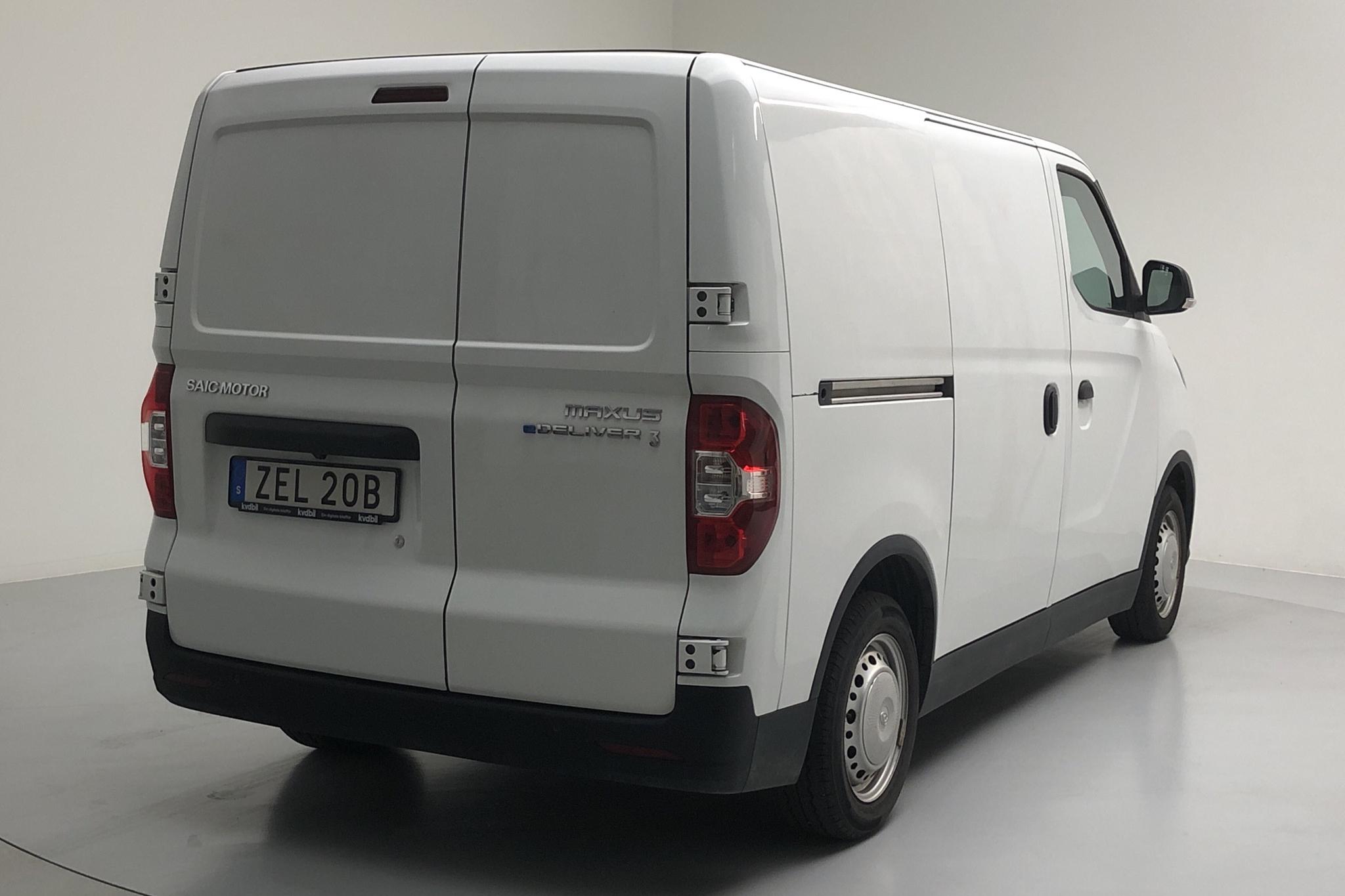 Maxus e-Deliver 3 52.5 kWh (122hk) - 21 620 km - Automatic - white - 2020