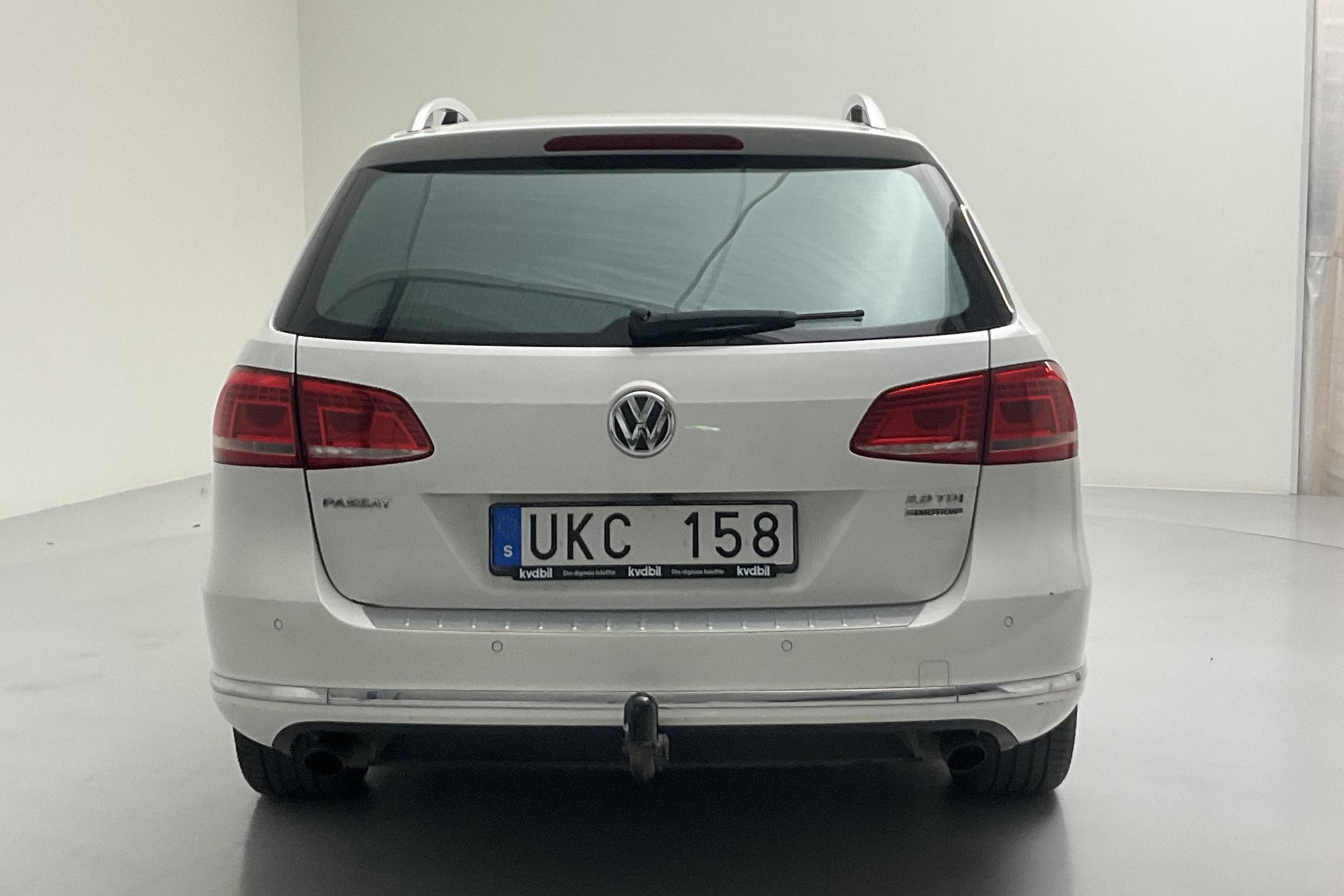 VW Passat 2.0 TDI BlueMotion Technology Variant 4Motion (170hk) - 169 030 km - Automatic - white - 2013