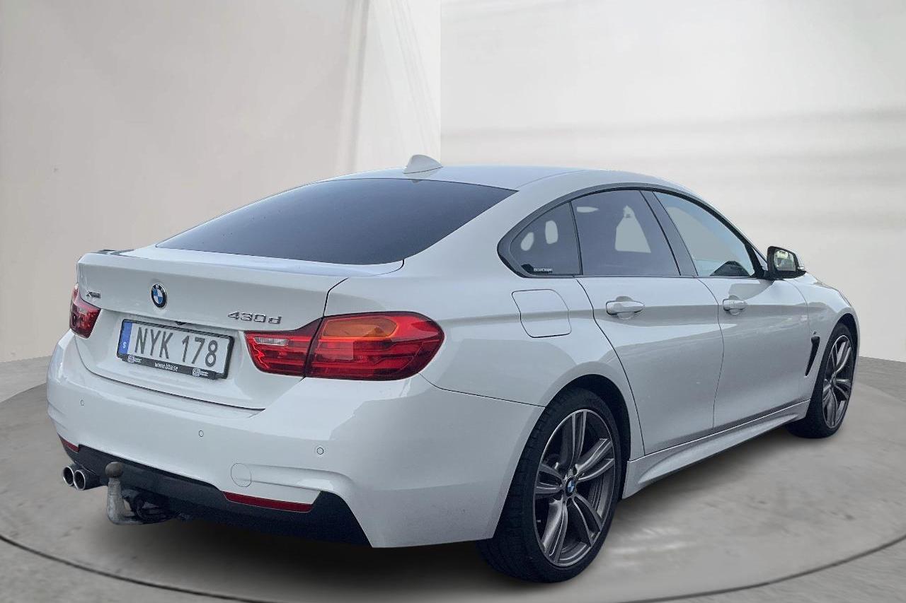 BMW 430d xDrive Gran Coupé, F36 (258hk) - 133 730 km - Automaattinen - valkoinen - 2016