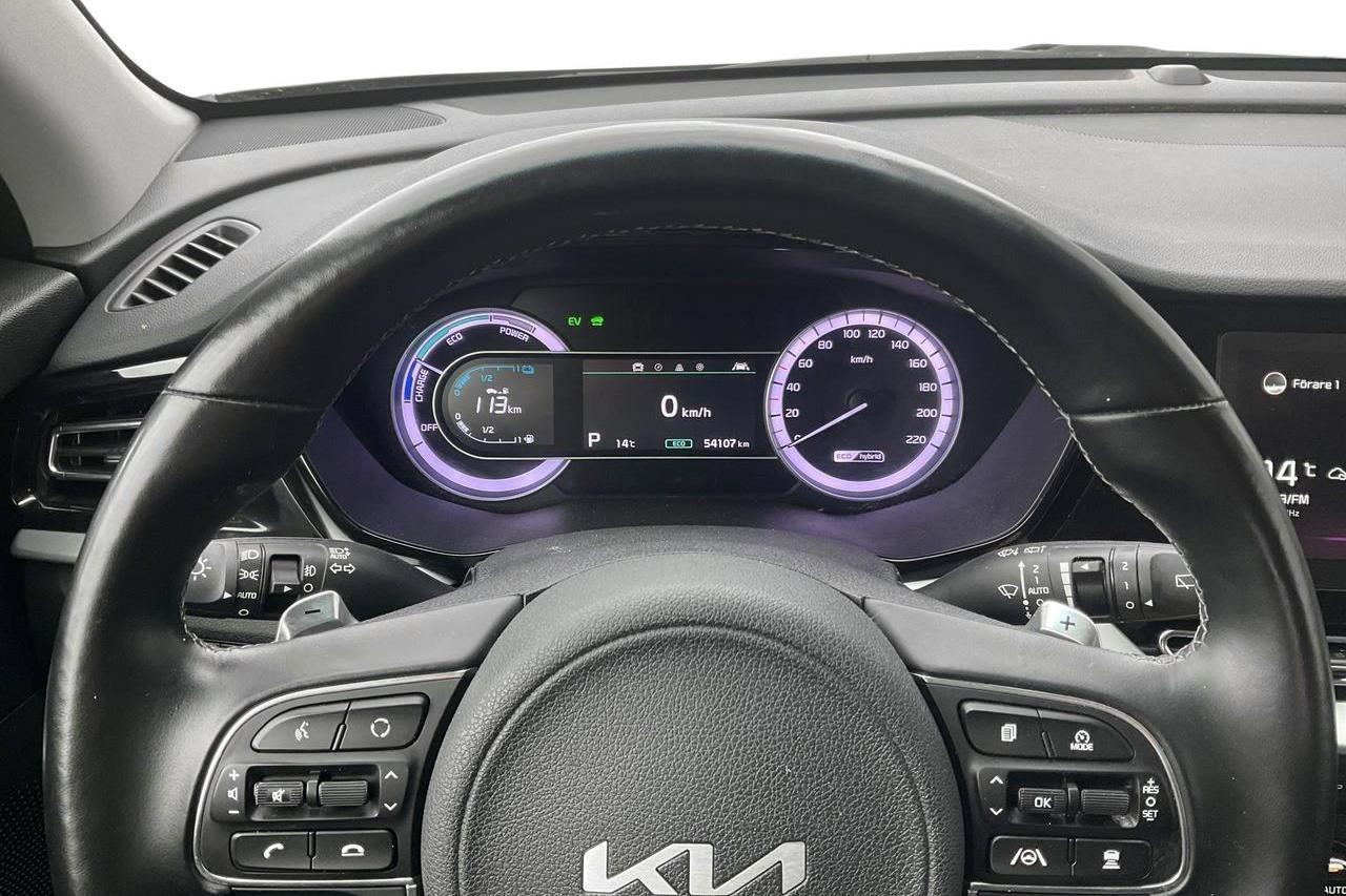 KIA Niro Hybrid 1.6 LCI (141hk) - 54 100 km - Automatyczna - szary - 2022