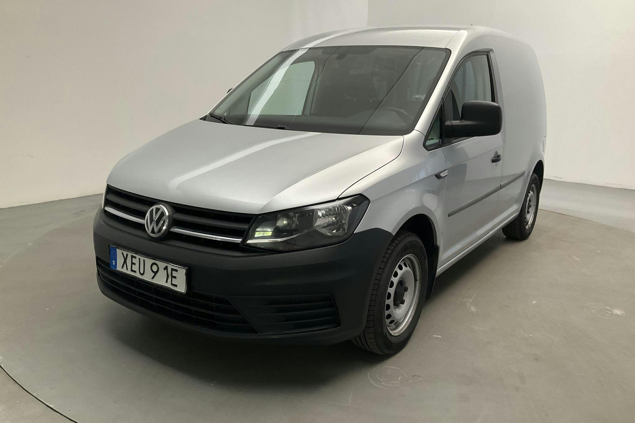 VW Caddy 2.0 TDI Skåp (102hk) - 75 260 km - Automatic - silver - 2019