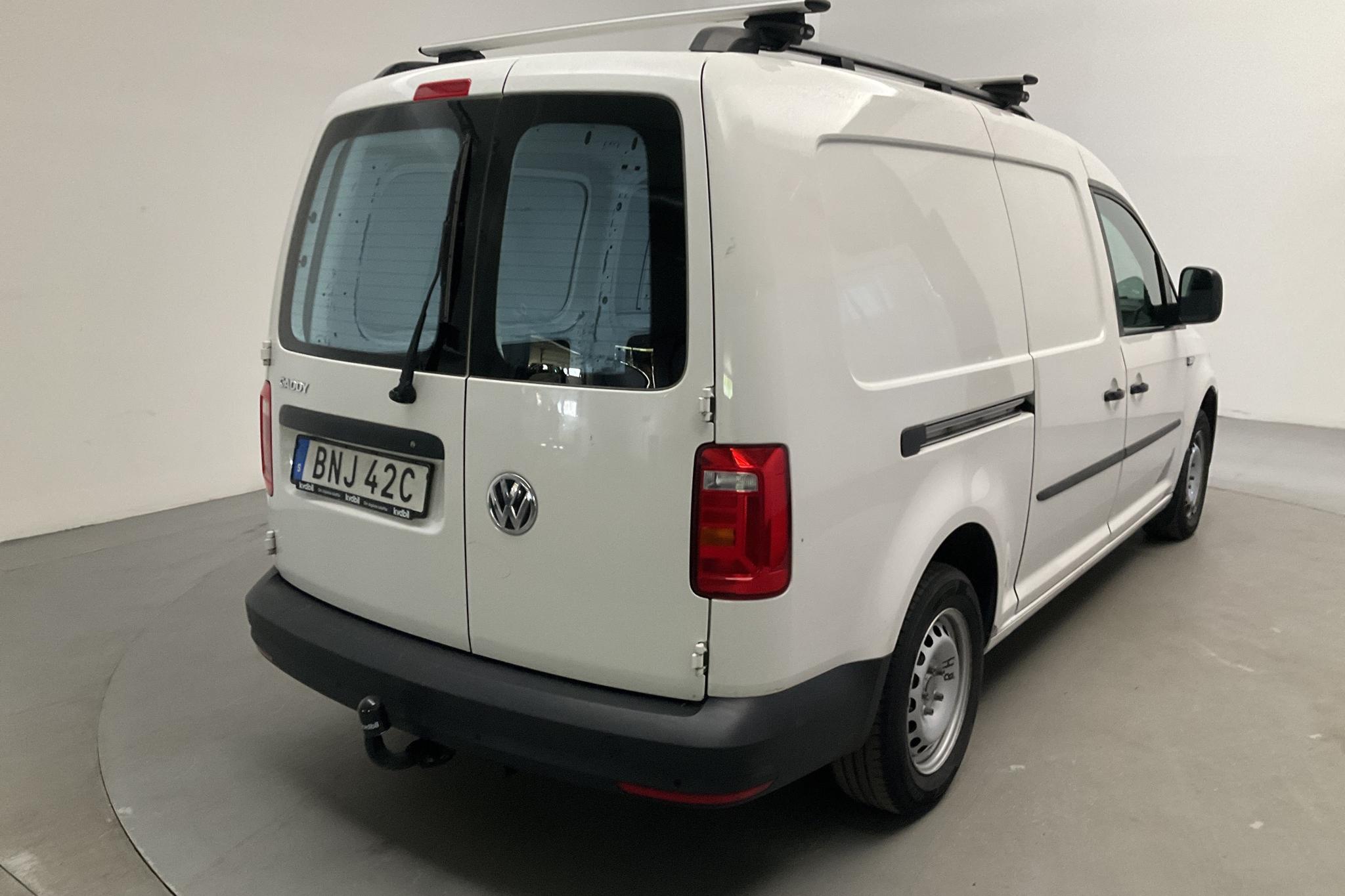 VW Caddy Maxi 2.0 TDI (102hk) - 80 730 km - Automatic - white - 2020