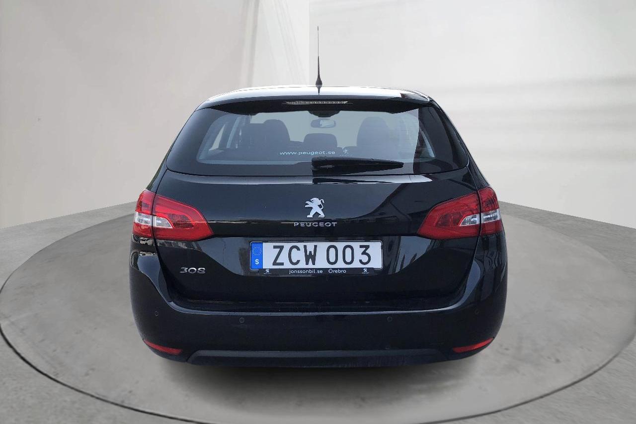 Peugeot 308 SW BlueHDi (120hk) - 112 450 km - Automatic - black - 2018