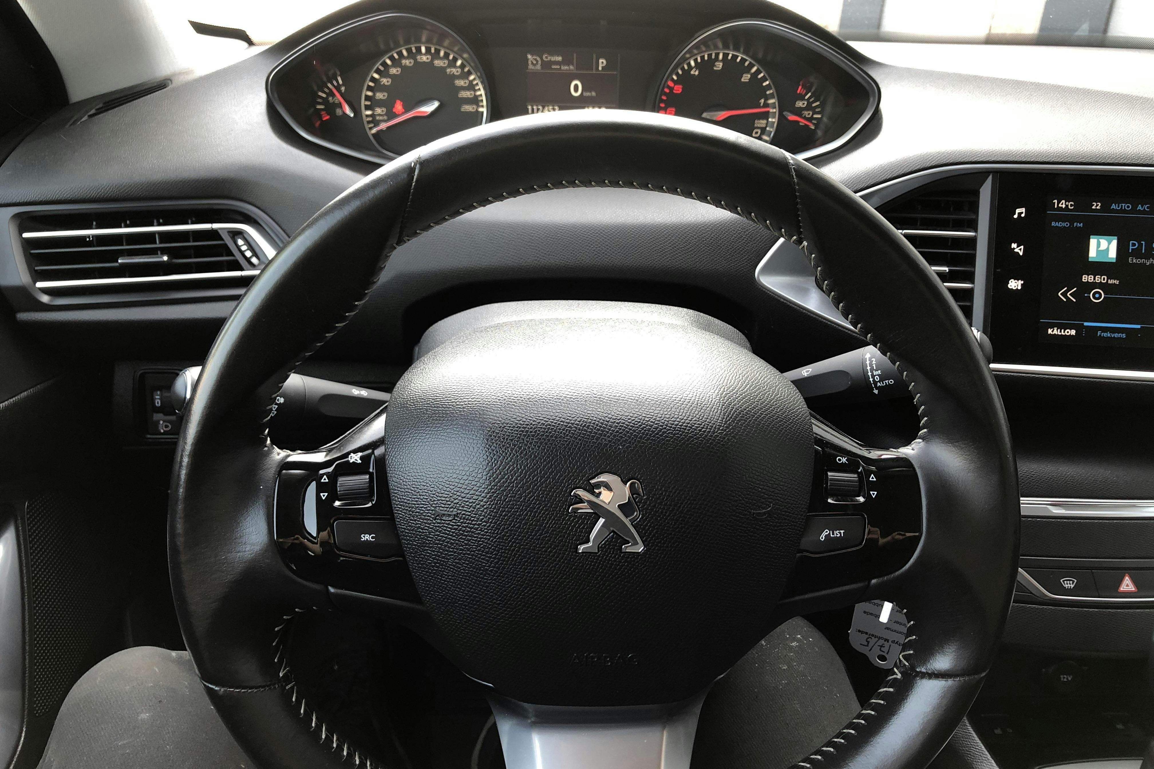 Peugeot 308 SW BlueHDi (120hk) - 112 450 km - Automatic - black - 2018