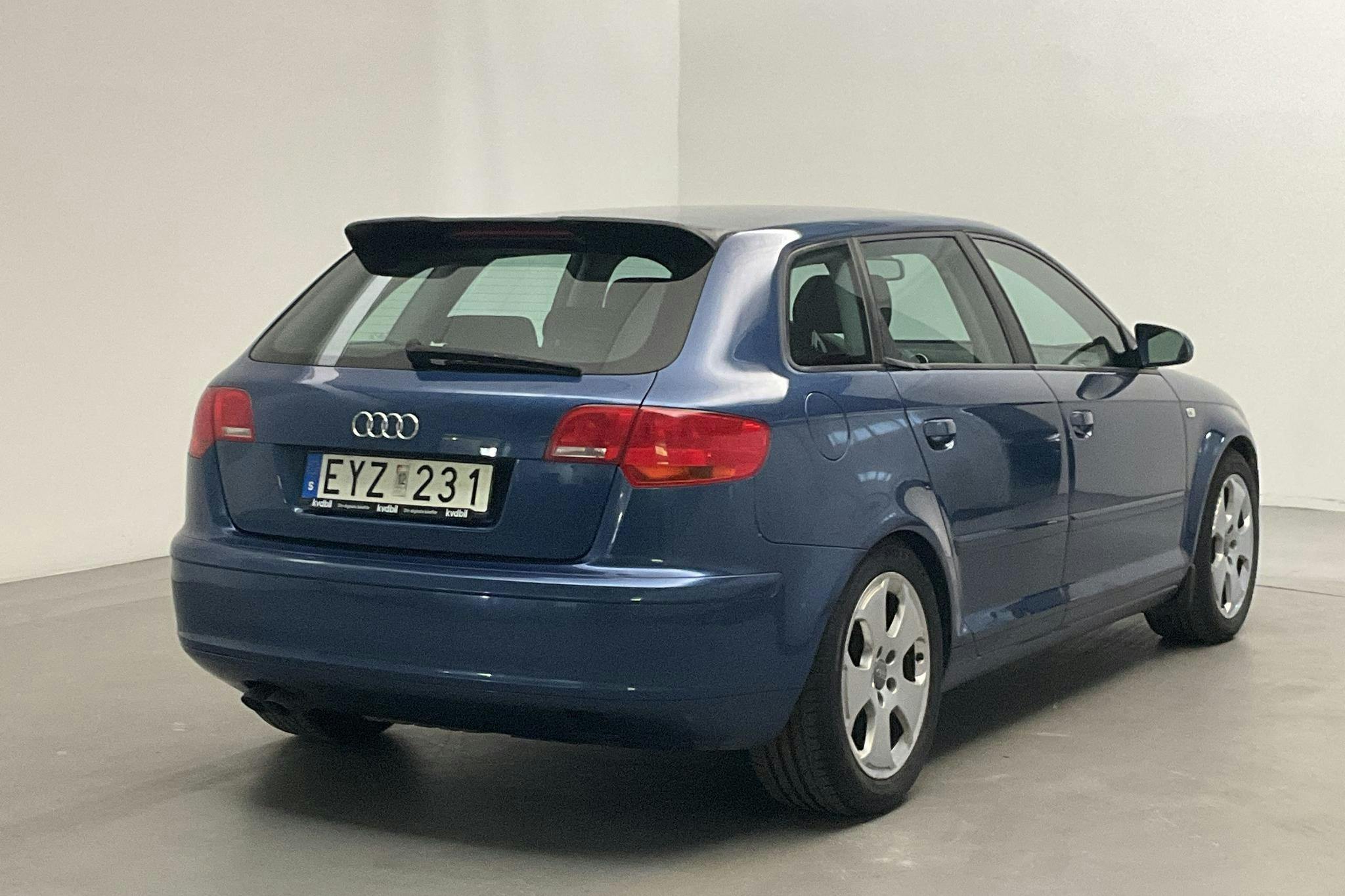 Audi A3 2.0 TDI Sportback quattro (140hk) - 26 584 mil - Manuell - Light Blue - 2007