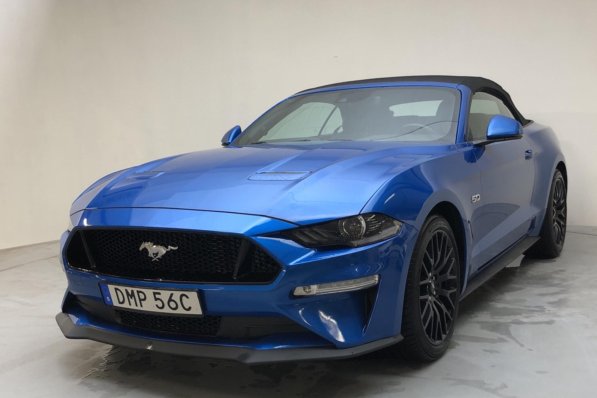 Ford Mustang GT V8 Convertible (450hk) - 110 410 km - Automatic - blue - 2019