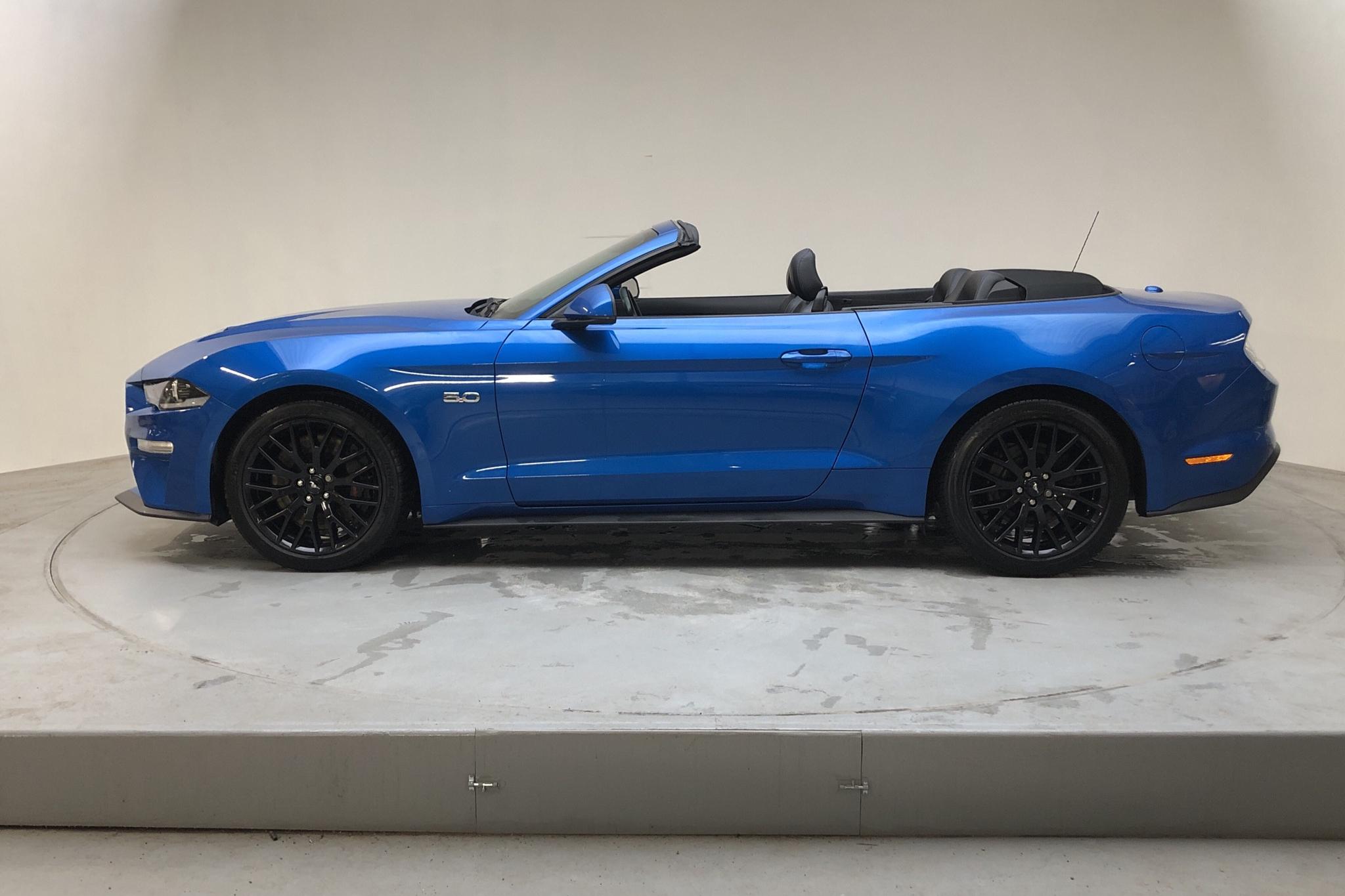 Ford Mustang GT V8 Convertible (450hk) - 11 041 mil - Automat - blå - 2019