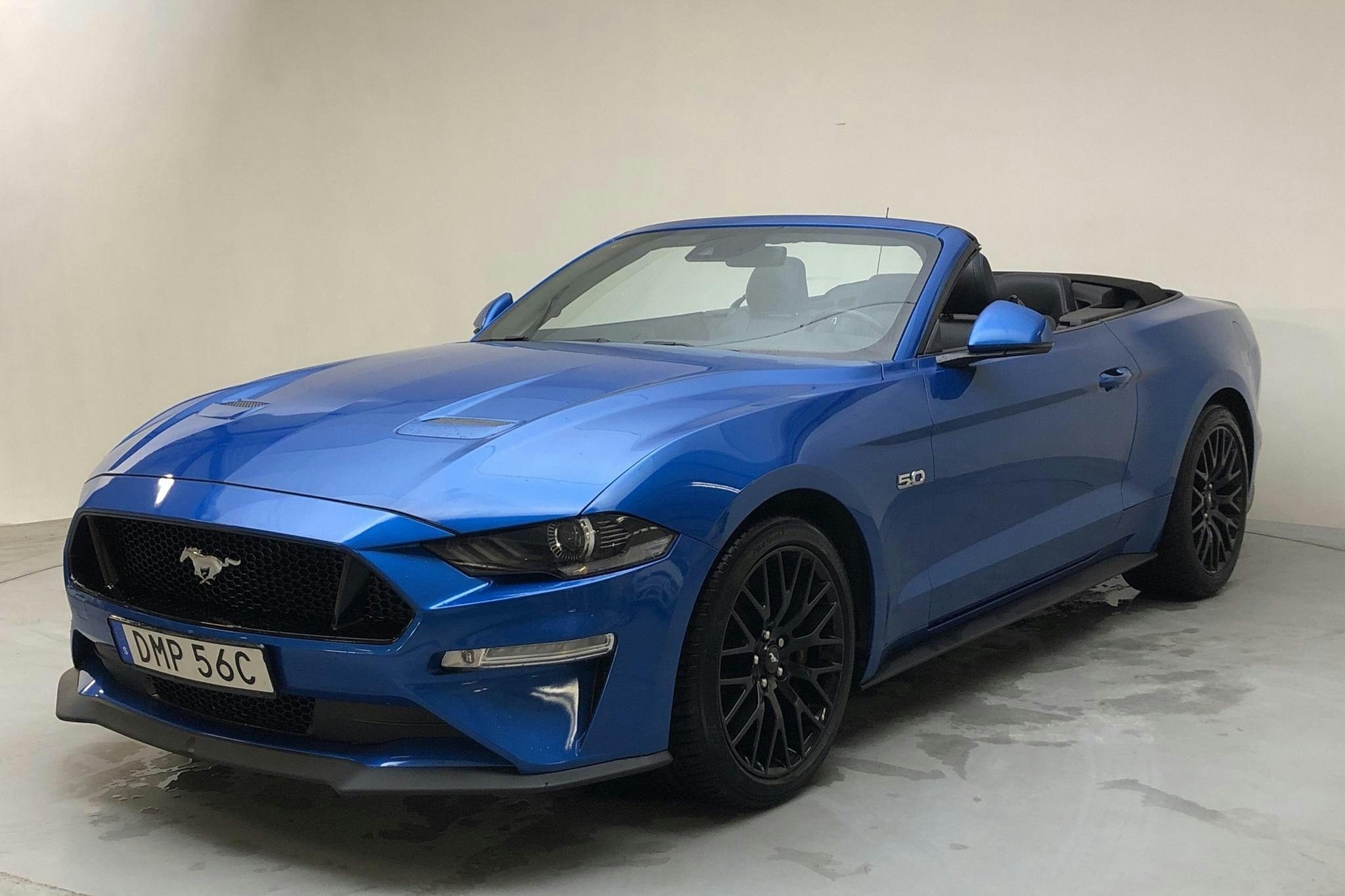 Ford Mustang GT V8 Convertible (450hk) - 110 410 km - Automatic - blue - 2019