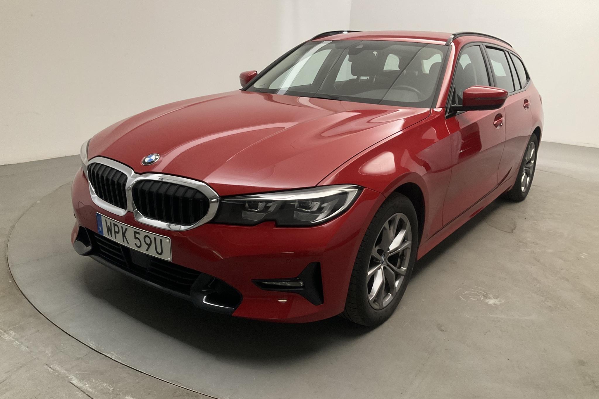 BMW 320d xDrive Touring, G21 (190hk) - 58 260 km - Automatic - red - 2020