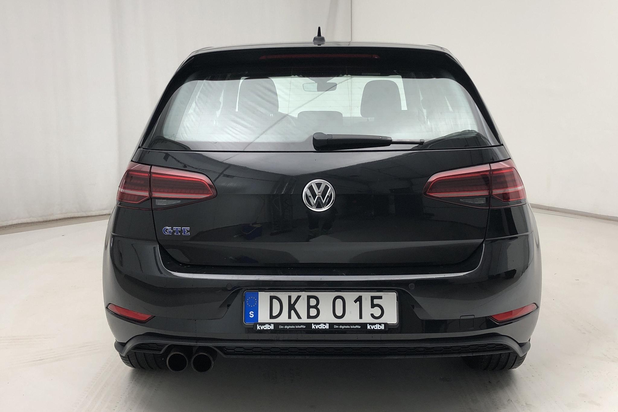 VW Golf VII GTE 5dr (204hk) - 126 810 km - Automatic - black - 2018